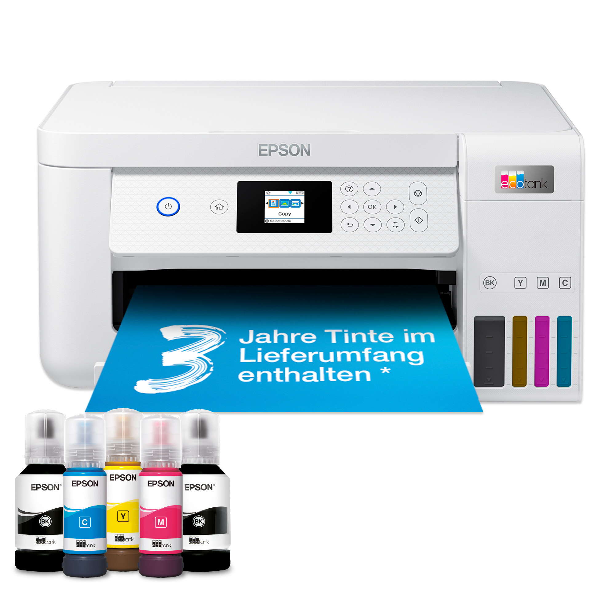 Epson EcoTank ET-2876 DIN-A4-Multifunktions-Wi-Fi-Tintentankdrucker Epson-EcoTank-ET-2876-DIN-A4-Multifunktions-Wi-Fi-Tintentankdrucker