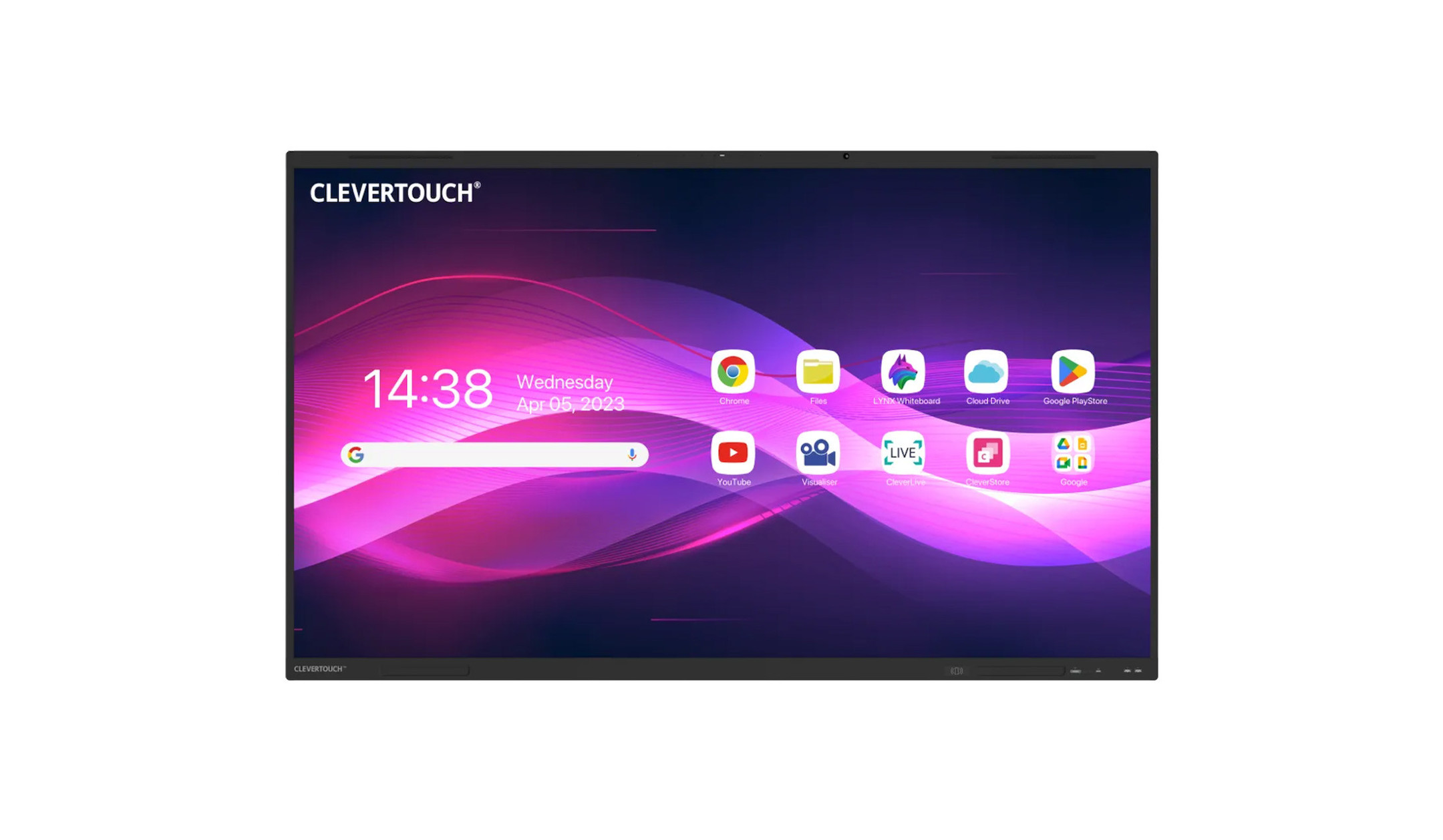 Clevertouch-IMPACT-Lux-2-75-4K-UHD-Google-EDLA-zertifiziertes-Touchdisplay-fur-moderne-Klassenzimmer
