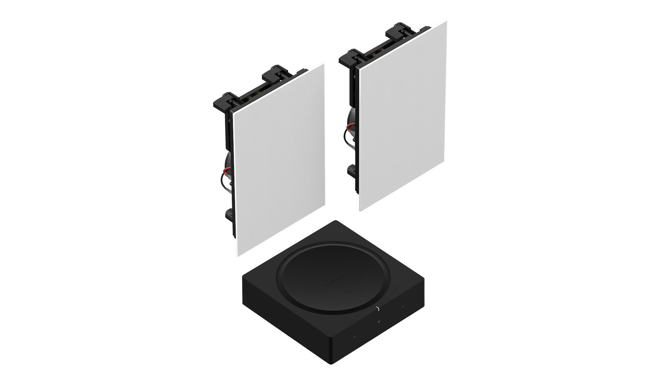 Sonos-Amp-und-In-Wall-Lautsprecher-Set