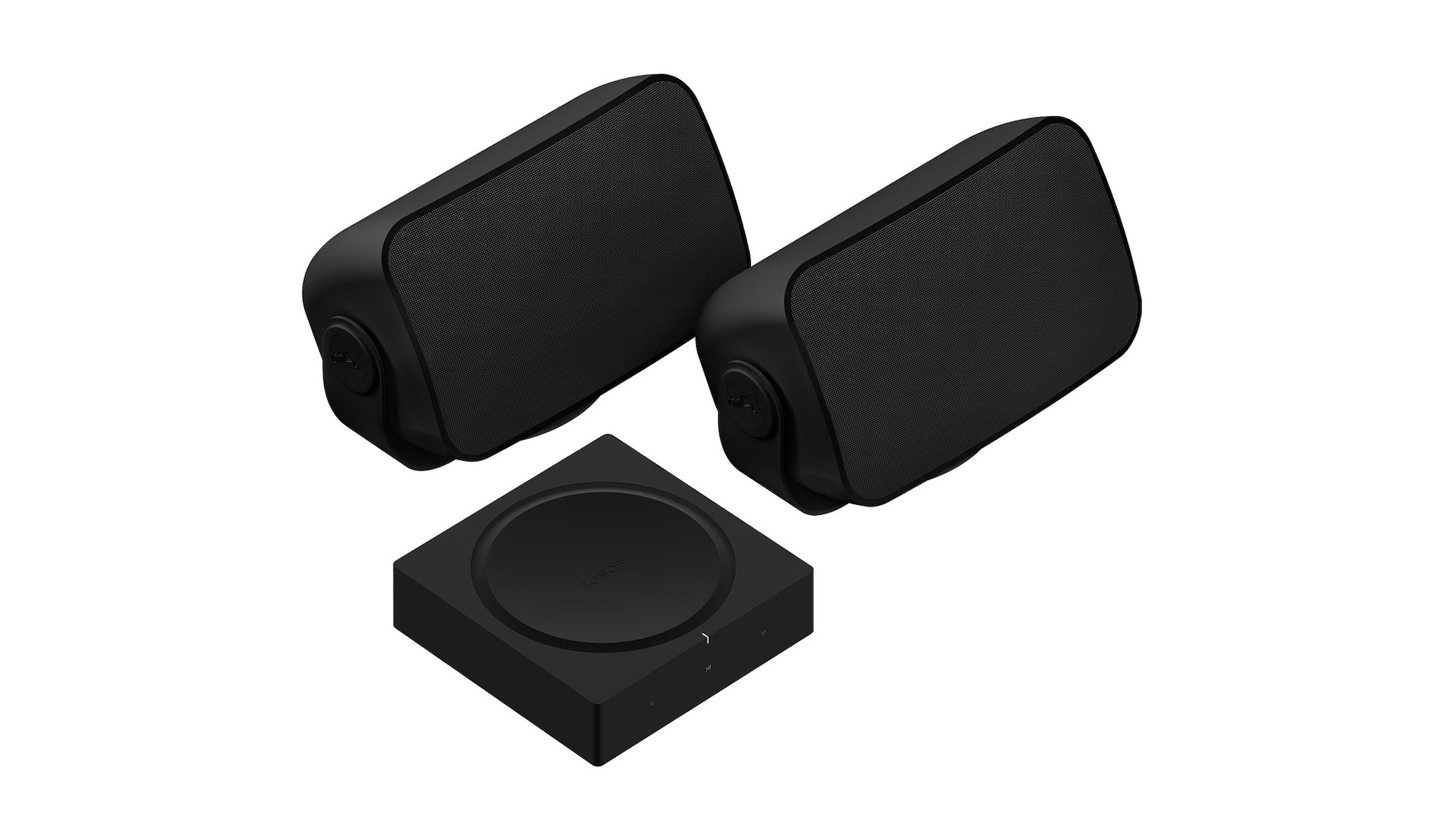 Sonos-Amp-und-Outdoor-Lautsprecher-Set-fur-Multi-Room-Sound-bis-in-den-Garten-in-Schwarz