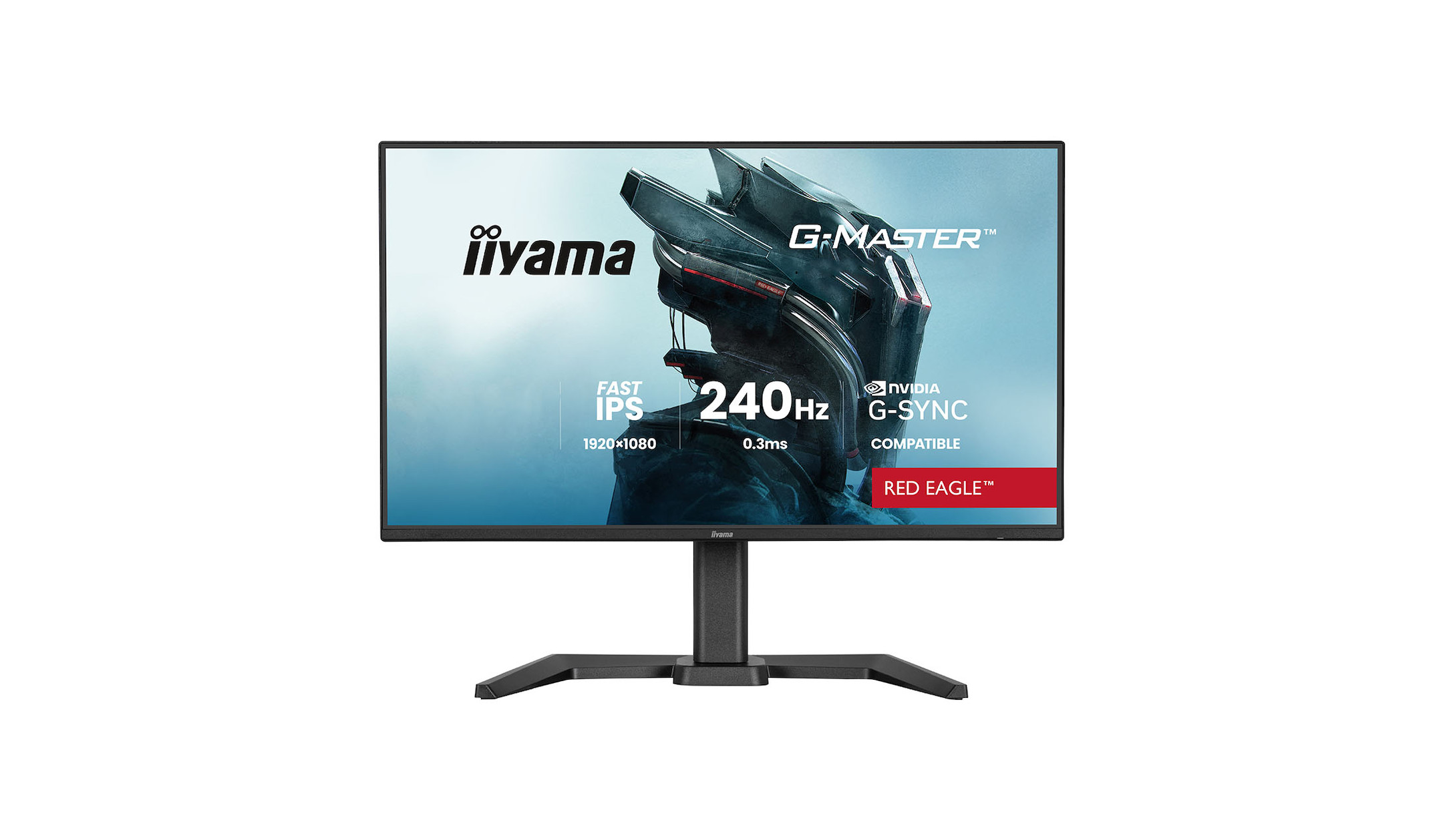 iiyama G-MASTER Red Eagle GB2771HSU-B1 27" gaming monitor with a refresh rate of 240Hz iiyama-G-MASTER-Red-Eagle-GB2771HSU-B1-27-inch-gamingmonitor-met-een-verversingssnelheid-van-240-Hz