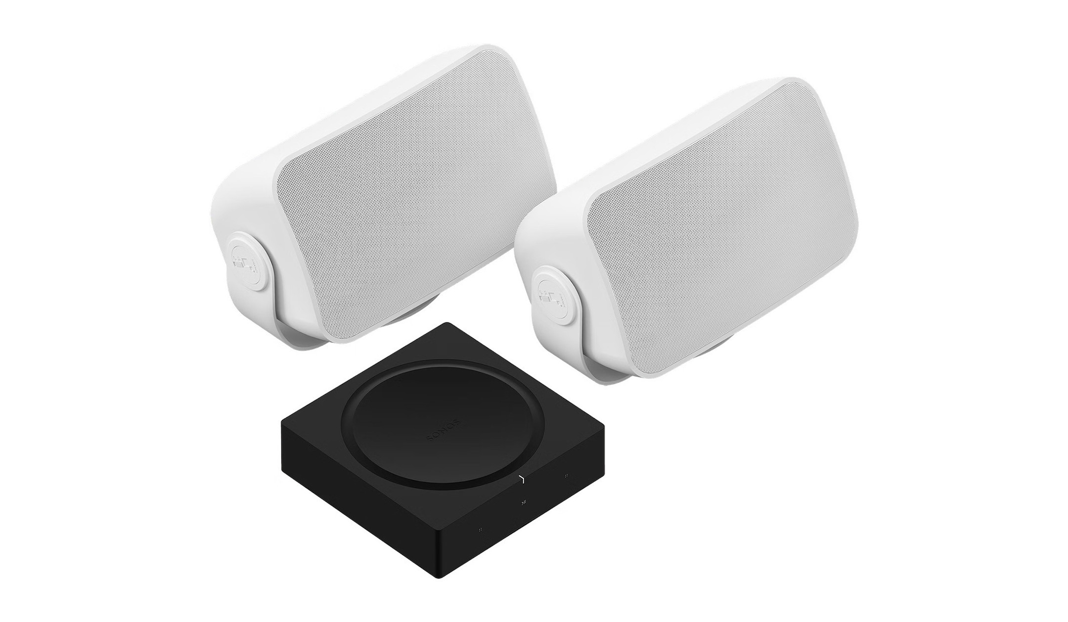 Sonos-Amp-und-Outdoor-Lautsprecher-Set-fur-Multi-Room-Sound-bis-in-den-Garten-in-Weiss