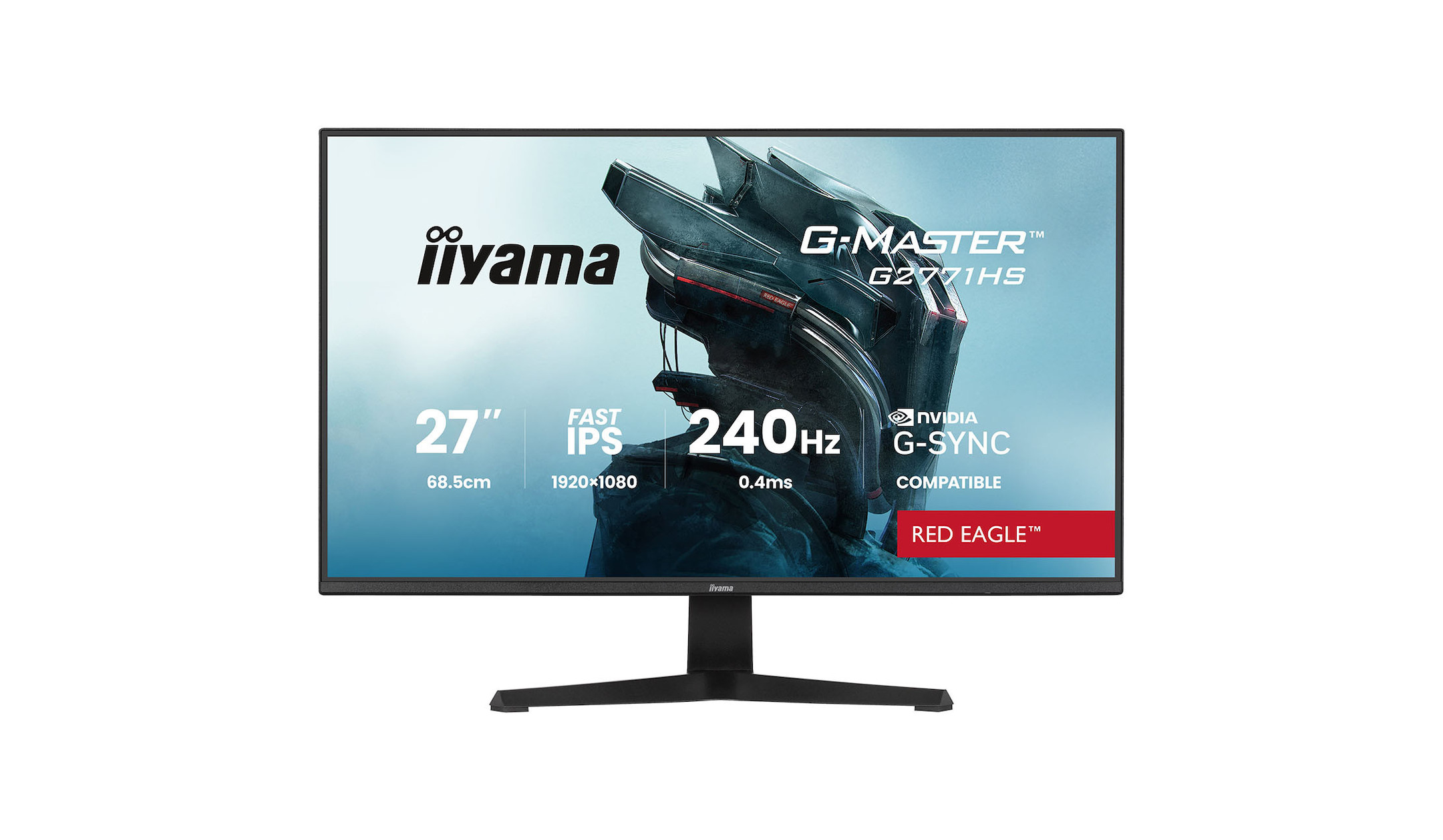 iiyama G-MASTER Red Eagle G2771HS-B1 27" Gaming Monitor iiyama-G-MASTER-Red-Eagle-G2771HS-B1-27-inch-gamingmonitor