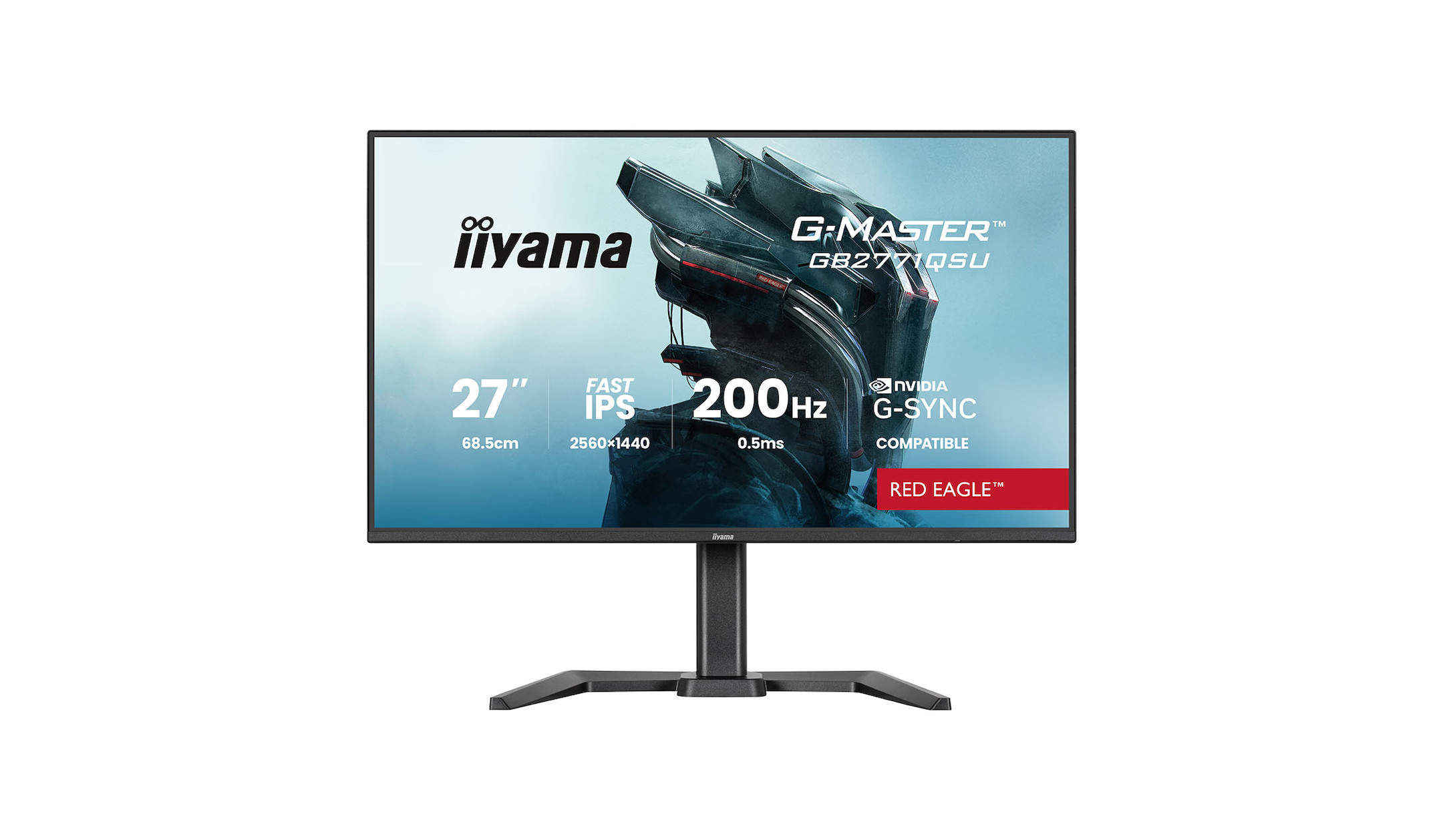 iiyama-G-MASTER-Red-Eagle-GB2771QSU-B1-27-inch-gamingmonitor-met-in-hoogte-verstelbare-standaard-en-USB-hub