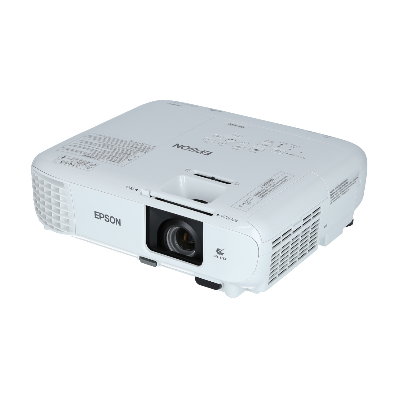 Epson EB-X49 Beamer mit 3600 Lumen, flexibler Positionierung und Netzwerkanbindung für den Bildungsbereich - Demoware Silber Epson-EB-X49-Beamer-mit-3600-Lumen-flexibler-Positionierung-und-Netzwerkanbindung-fur-den-Bildungsbereich-Demoware-Silber