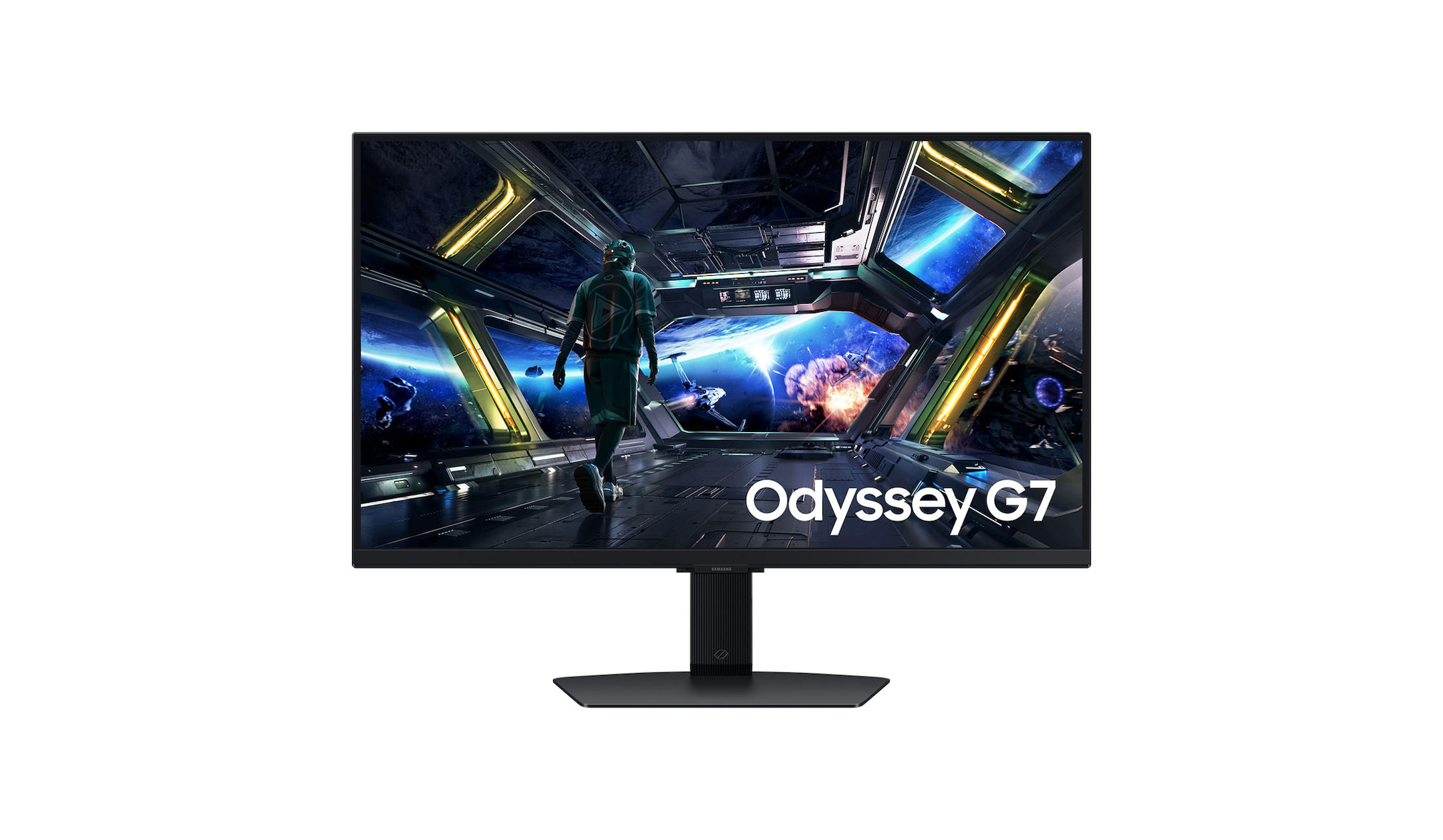 Samsung Odyssey G7 G70D Monitor para juegos de 32" 4K UHD, 144 Hz y 1 ms Samsung-Odyssey-G7-G70D-32-inch-4K-UHD-144-Hz-1-ms-gamingmonitor