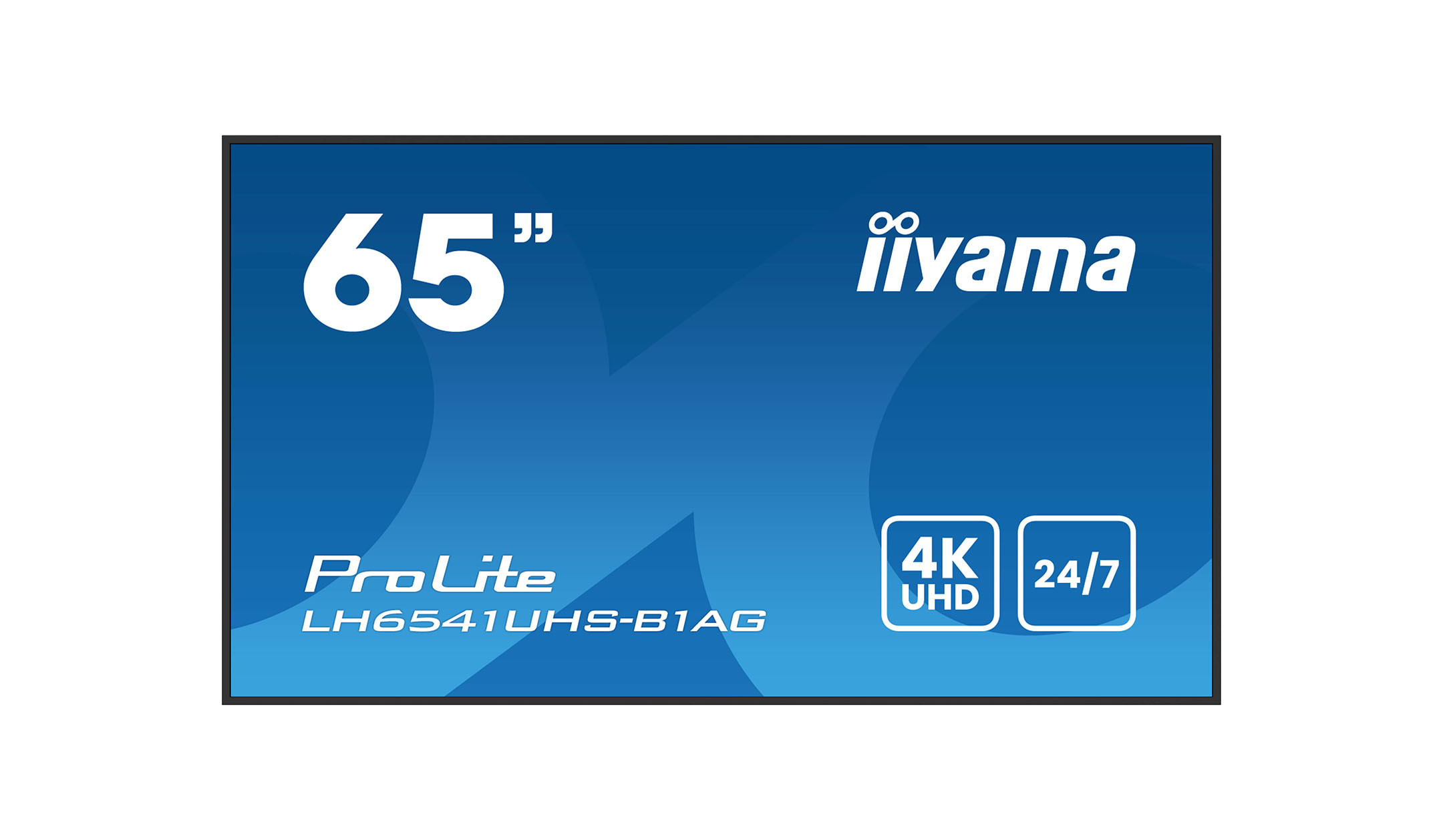 iiyama ProLite LH6541UHS-B1AG 65" Digital Signage Display mit 4K UHD Auflösung und 24/7 Betriebszeit iiyama-ProLite-LH6541UHS-B2-65-inch-digital-signage-scherm-met-4K-UHD-resolutie-en-24-7-bedrijfstijd