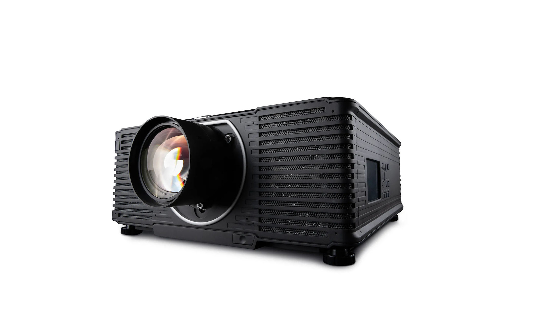 Barco-I600-4K10-10-000-ISO-lumen-4K-UHD-single-chip-laserfosforbeamer-zonder-lens-zwart