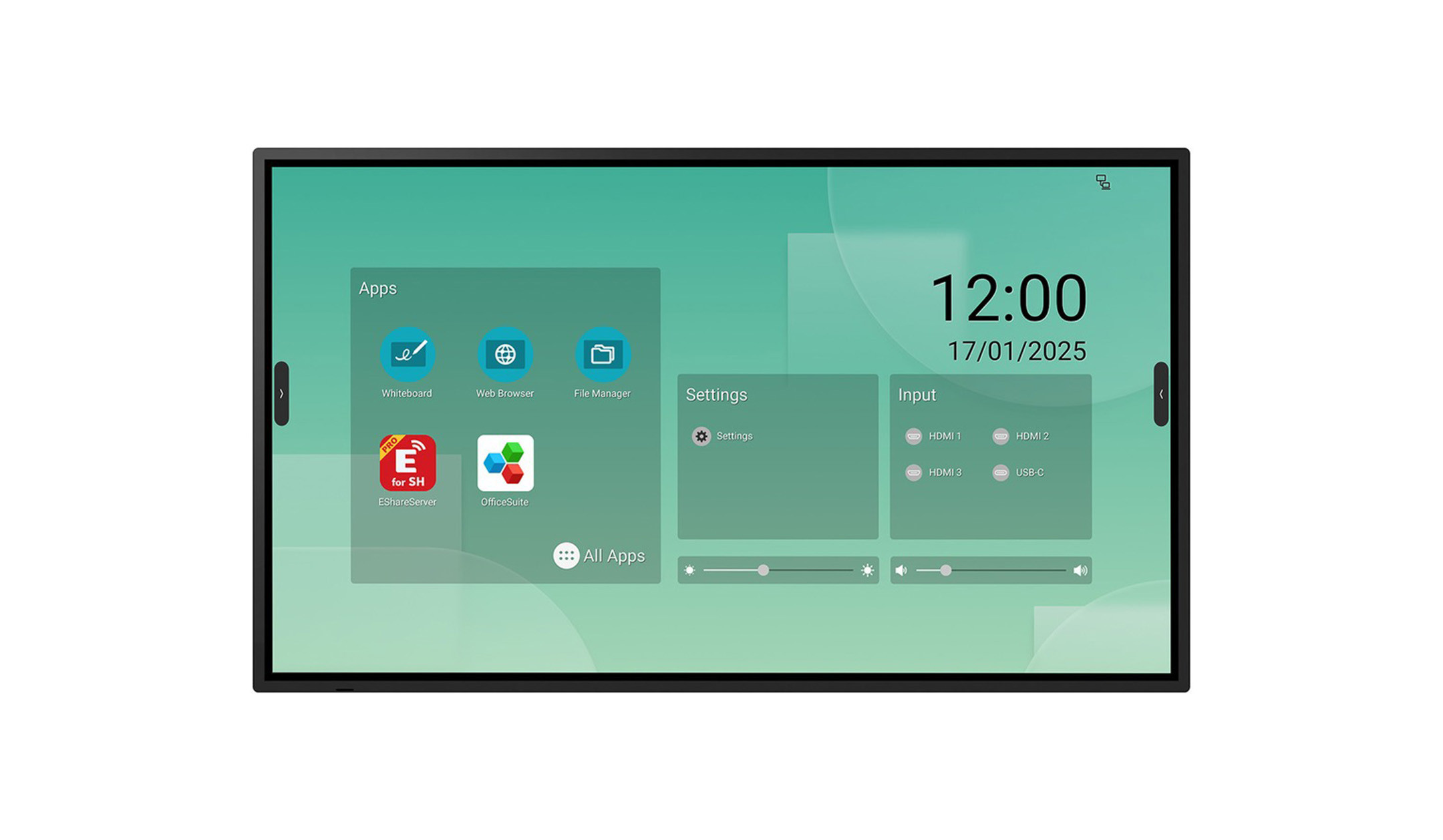 Sharp-LM431-Big-Pad-43-interactief-display