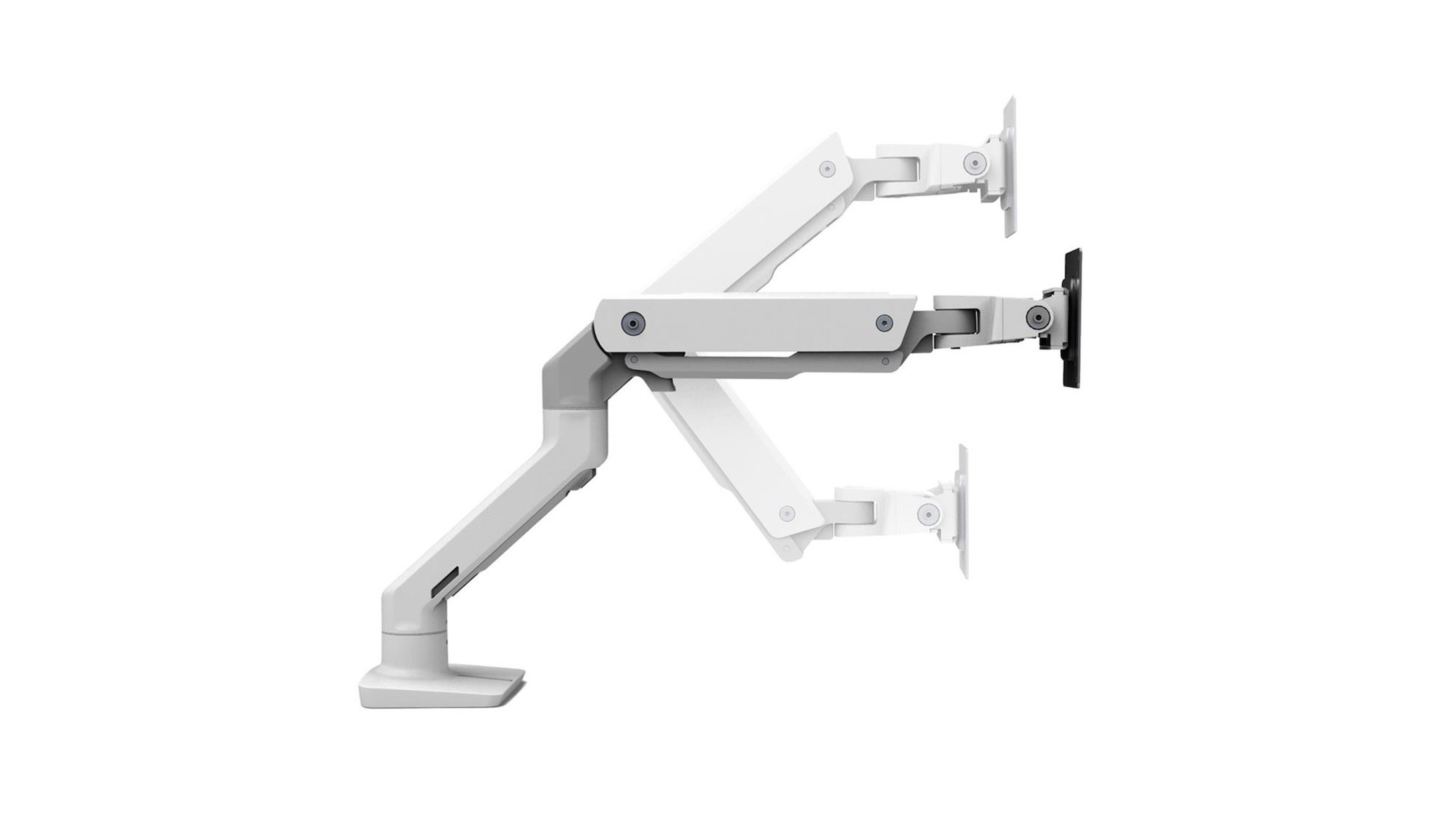 Ergotron-HX-Monitor-Arm-Tischhalterung-weiss-Demoware