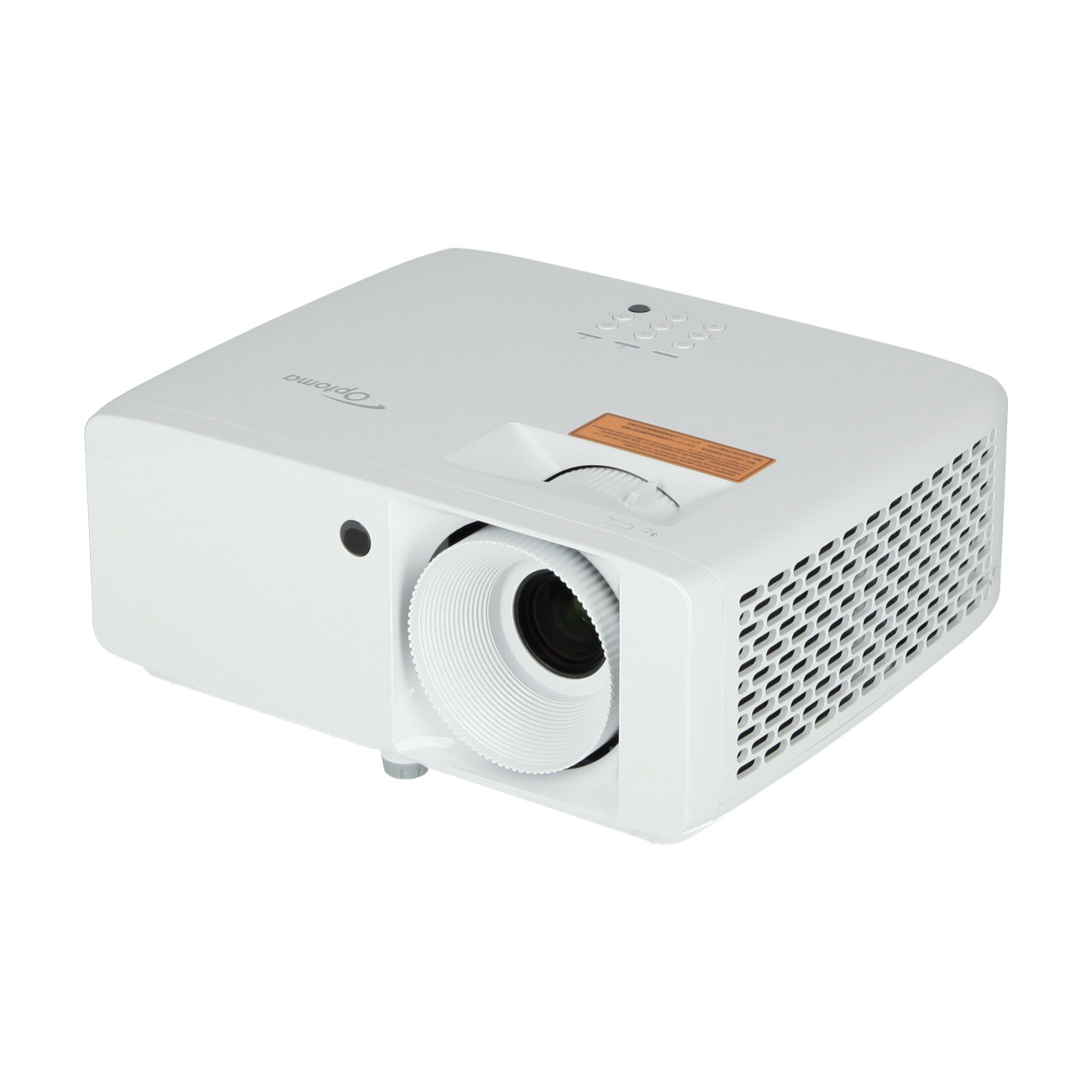 Optoma-ZH400-Full-HD-Beamer-mit-4000-Lumen-ultrakompakter-Bauweise-und-360-Projektion-fur-professionelle-Prasentationen-Demoware-Silber