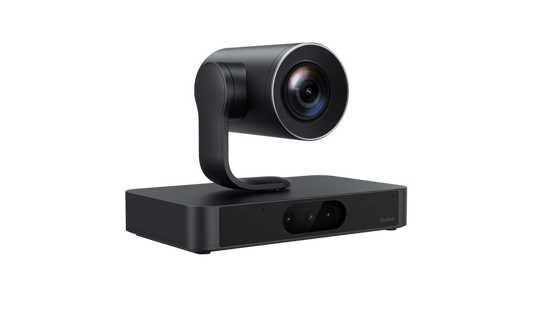 Yealink-SmartVision-80-PTZ-camera-met-een-geavanceerd-systeem-met-vier-lenzen-en-20x-zoom-voor-grote-vergaderruimtes