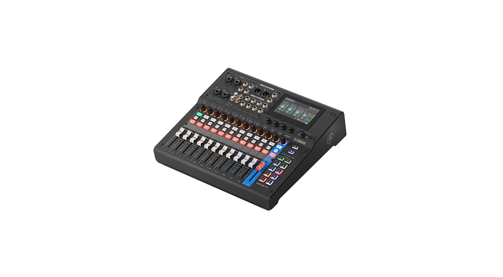 Yamaha MGX12V Digitales Mischpult mit 18 Kanälen und Video-Interface, schwarz Yamaha-MGX12V-Digitales-Mischpult-mit-18-Kanalen-und-Video-Interface-schwarz
