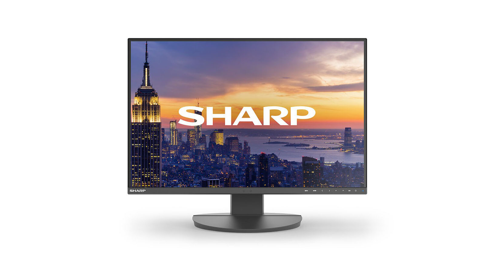 Sharp EA242W Moniteur LCD MultiSync 24 pouces pour applications bureautiques et industrielles Sharp-EA242W-MultiSync-LCD-24-monitor-voor-kantoor-en-industriele-toepassingen
