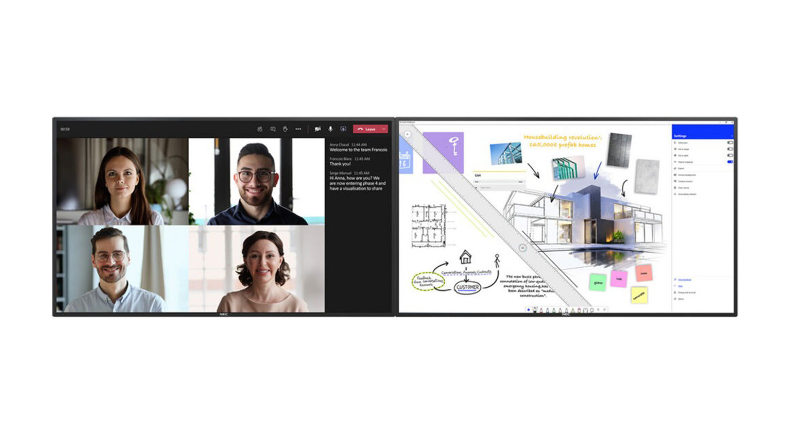 Sharp-Du-Co-Room-System-65-inch