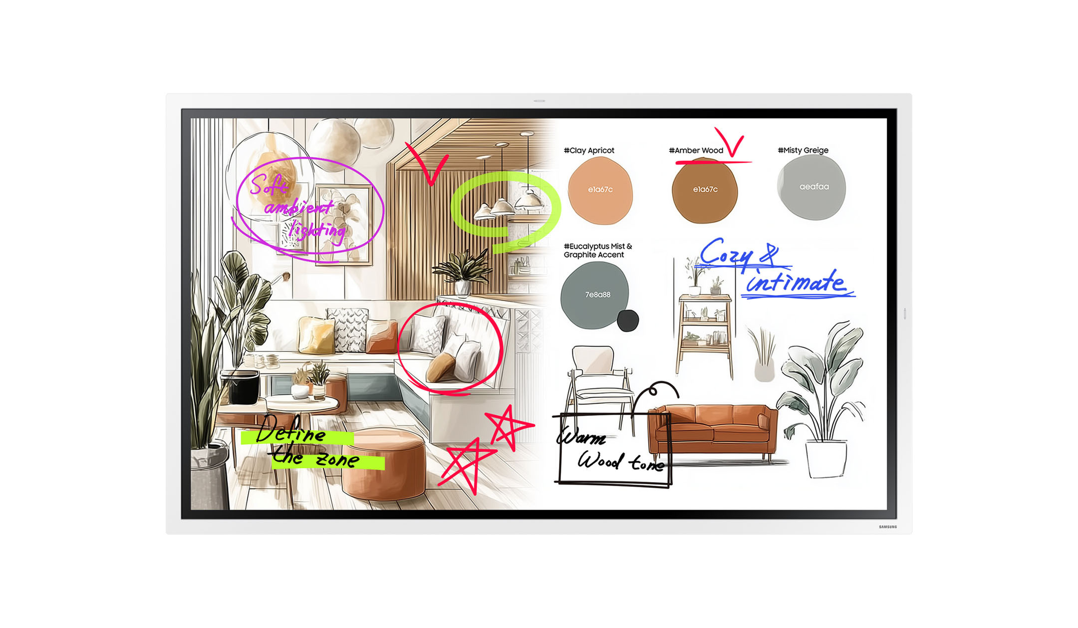 Samsung-Flip-WM65FX-65-4K-interactief-touchscreen-voor-efficiente-samenwerking