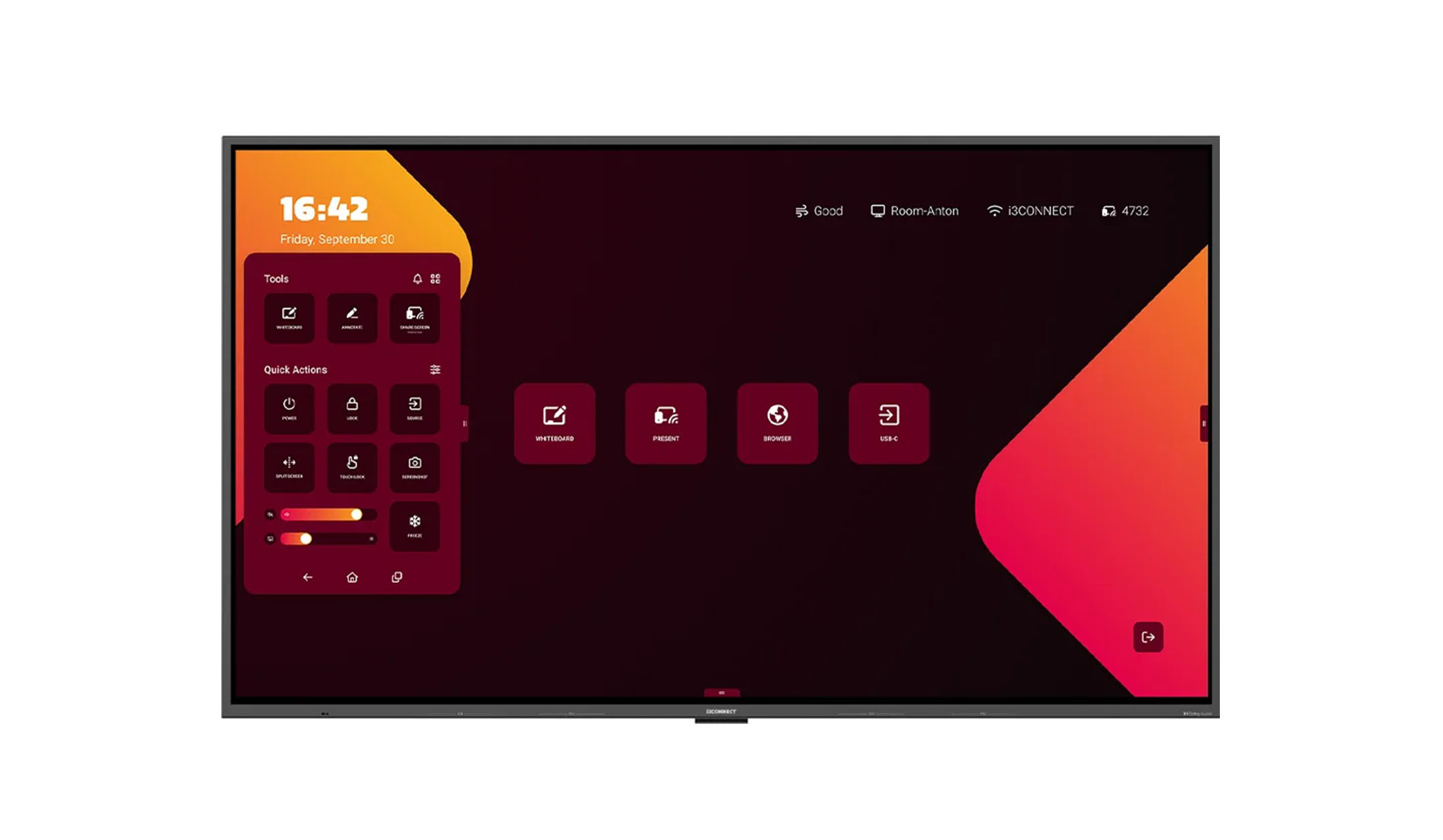 i3-Technologies-i3CONNECT-Aspen-4-65-4K-Touch-Display-mit-Google-EDLA-Zertifizierung-Local-dimming-und-i3CONNECT-Studio