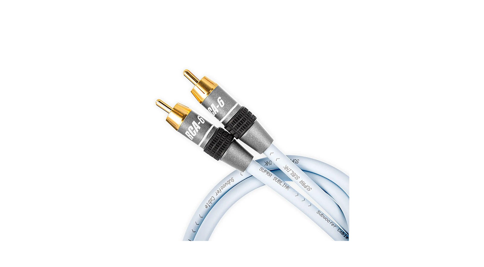 SUPRA SubLink RCA Subwooferkabel, 10m SUPRA-SubLink-RCA-Subwooferkabel-10m