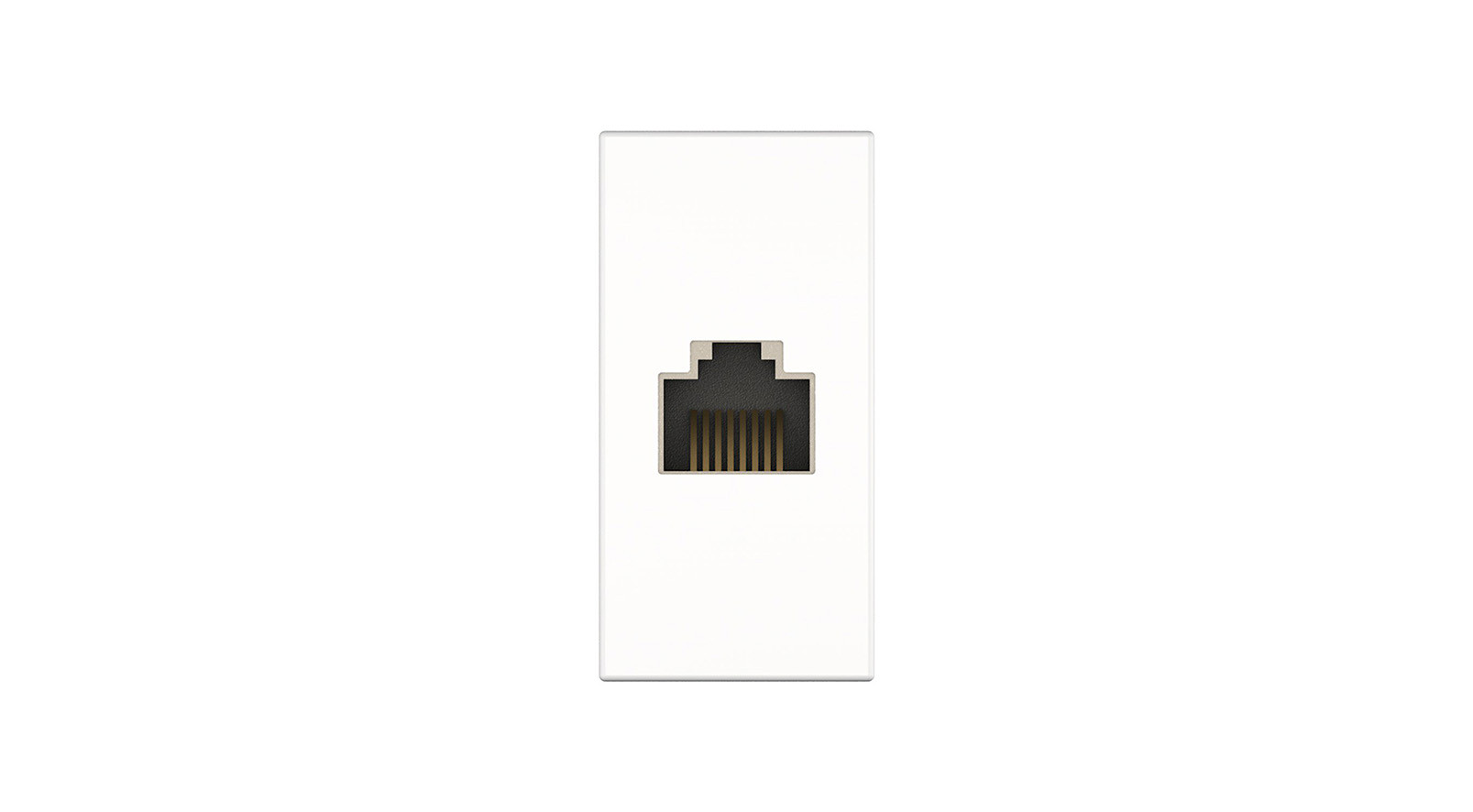 Kindermann Konnect flex 45 click Cat-6A (RJ45) Anschlussblende Genderchanger Kindermann-Konnect-flex-45-click-Cat-6A-RJ45-Anschlussblende-Genderchanger