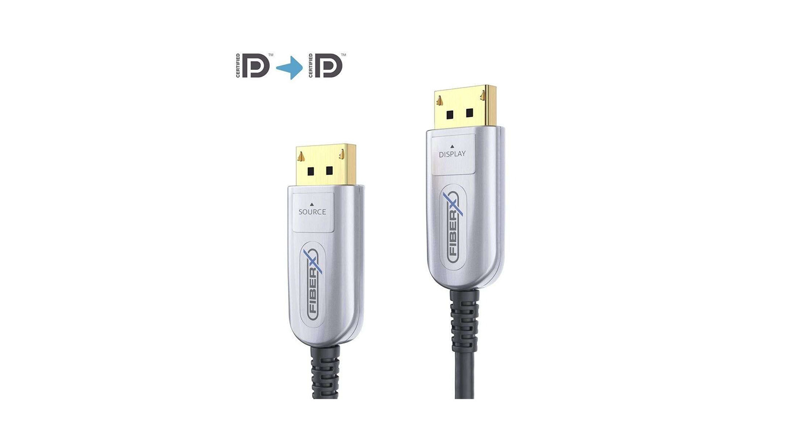 PureLink FX-I260-030 8K DisplayPort 2.0 fiberoptisk kabel från AOC, 30 m PureLink-FX-I260-030-8K-DisplayPort-2-0-AOC-glasvezelkabel-30-m