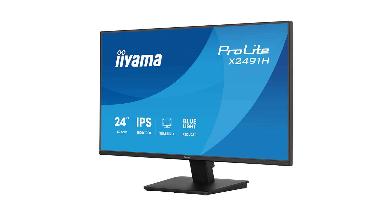 iiyama X2491H-B1 24" IPS monitor with 120 Hz refresh rate and technologies to reduce eye strain iiyama-X2491H-B1-24-inch-IPS-monitor-met-een-verversingsfrequentie-van-120-Hz-en-technologieen-om-vermoeidheid-van-de-ogen-te-verminderen