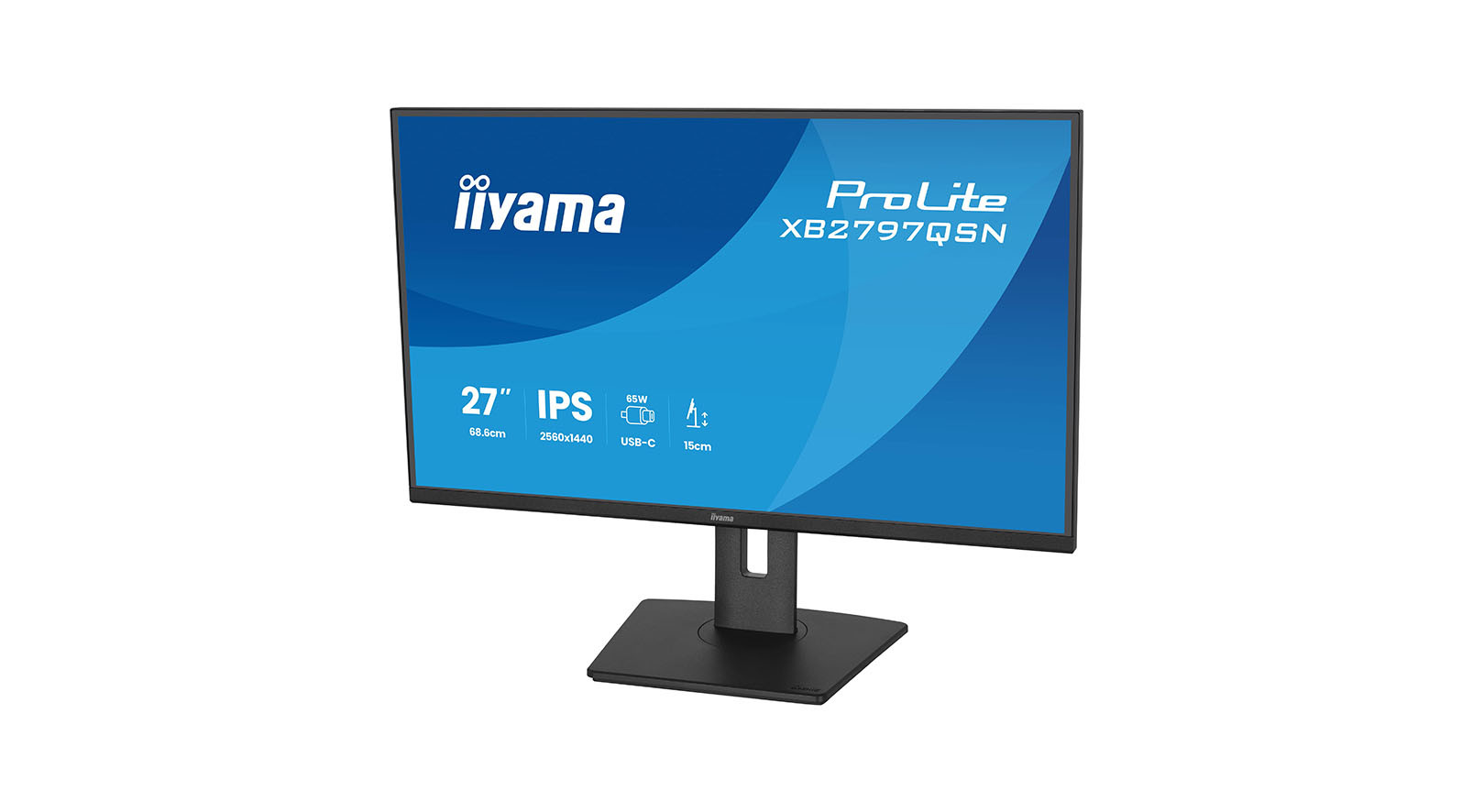 iiyama-XB2797QSN-B1-ProLite-27-inch-QHD-monitor-met-USB-C-aansluiting-en-LAN-poort