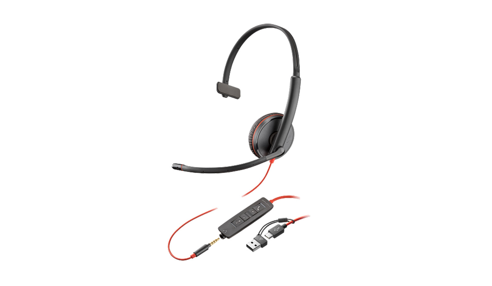 Poly-Blackwire-3215-Mono-USB-C-Headset