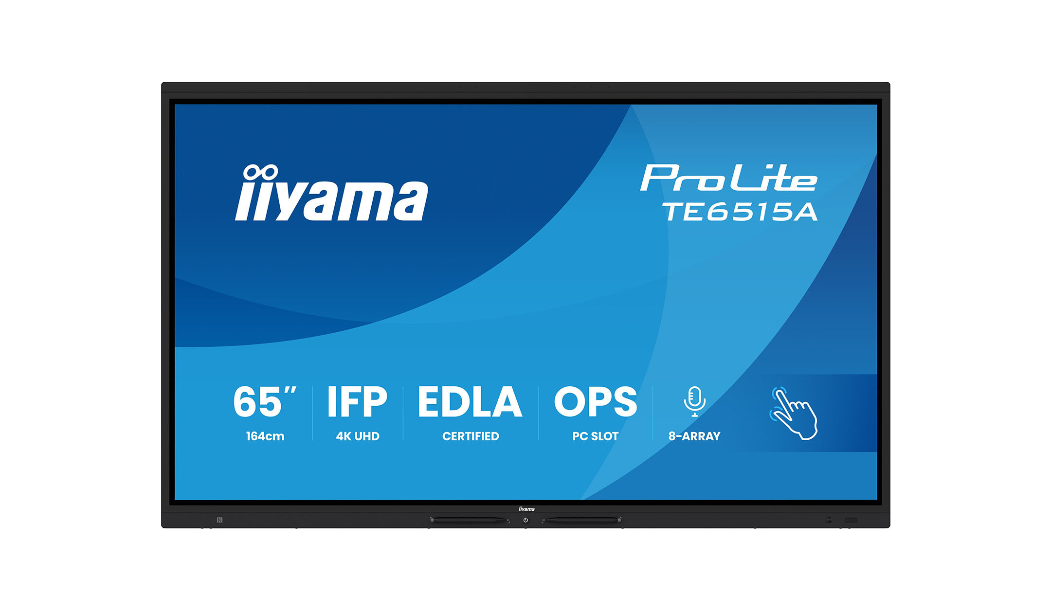iiyama-ProLite-TE6515A-B2AG-64-5-inch-4K-UHD-interactief-scherm-met-Google-EDLA-certificering