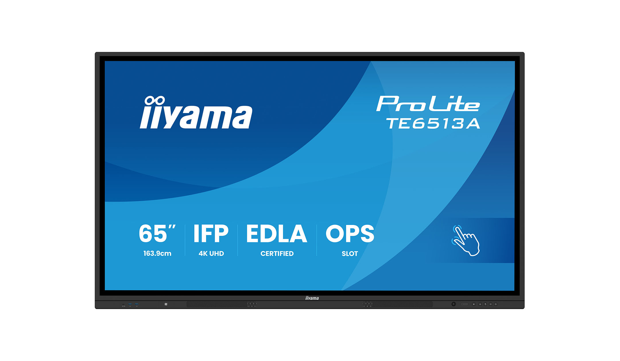 iiyama ProLite TE6513A-B2AG Display interattivo da 65 pollici certificato Google EDLA per una perfetta integrazione e collaborazione iiyama-ProLite-TE6513A-B2AG-65-inch-interactief-scherm-met-Google-EDLA-certificering-voor-naadloze-integratie-en-samenwerking