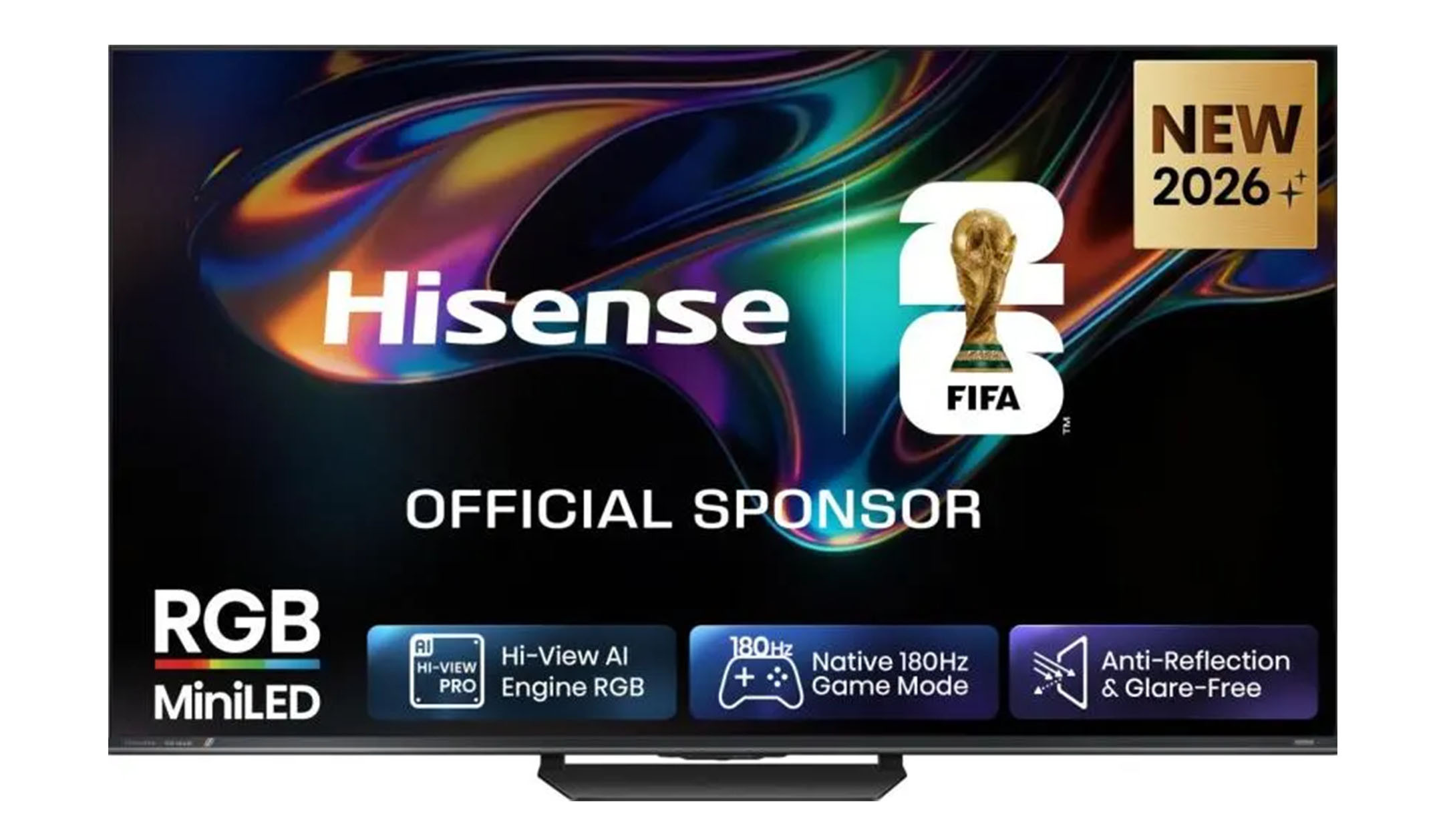 Hisense 100UR8DS 100" RGB MiniLED Smart TV 4K 180 Hz für ein beeindruckendes Heimkinoerlebnis im Großformat Hisense-100UR8DS-100-RGB-MiniLED-Smart-TV-4K-180-Hz-fur-ein-beeindruckendes-Heimkinoerlebnis-im-Grossformat