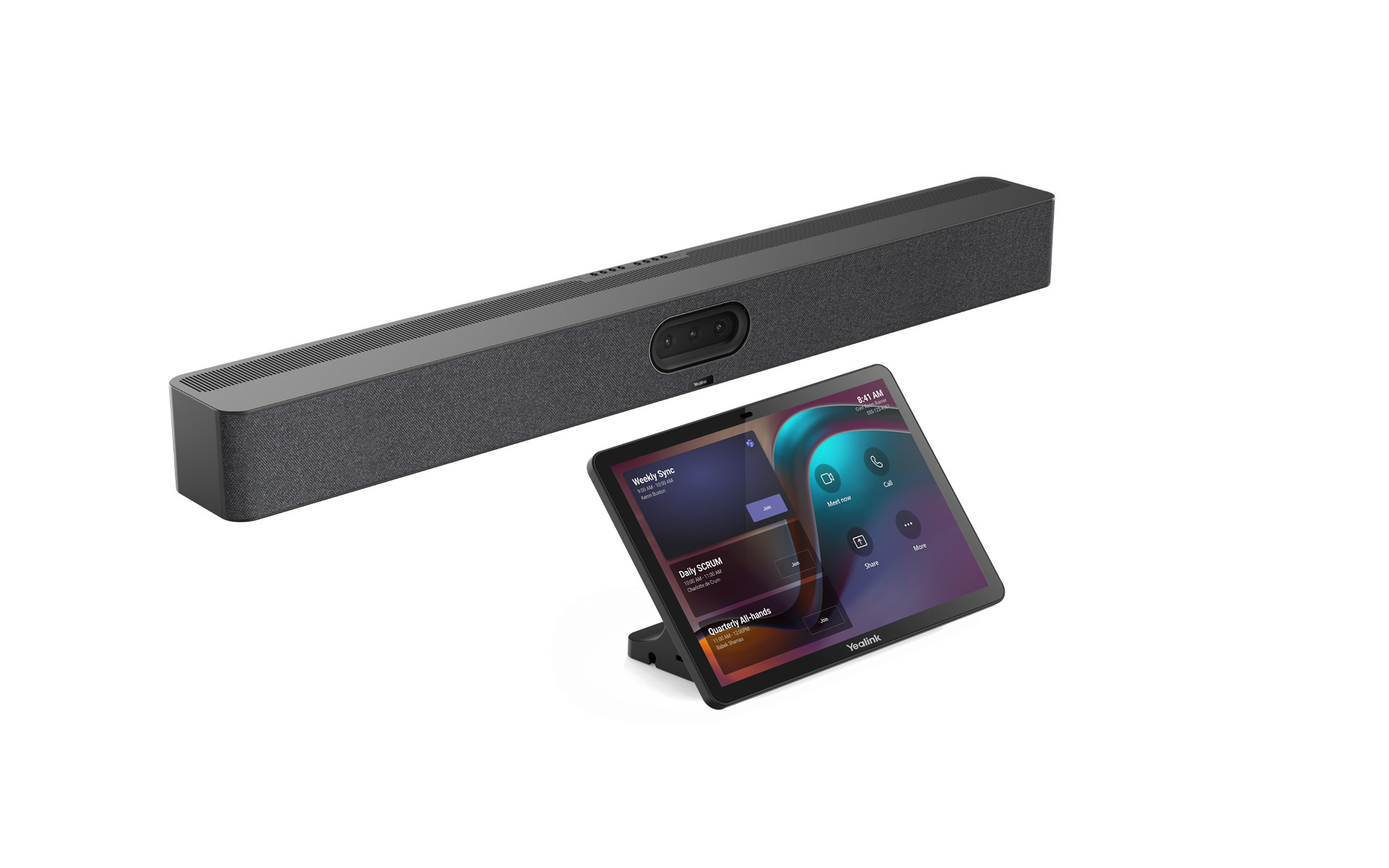 Yealink-A50-031-Meetingbar-Bundle-All-in-One-Losung-fur-mittelgrosse-bis-grosse-Besprechungsraume-inkl-CTP25-Touch-Controller-Demoware