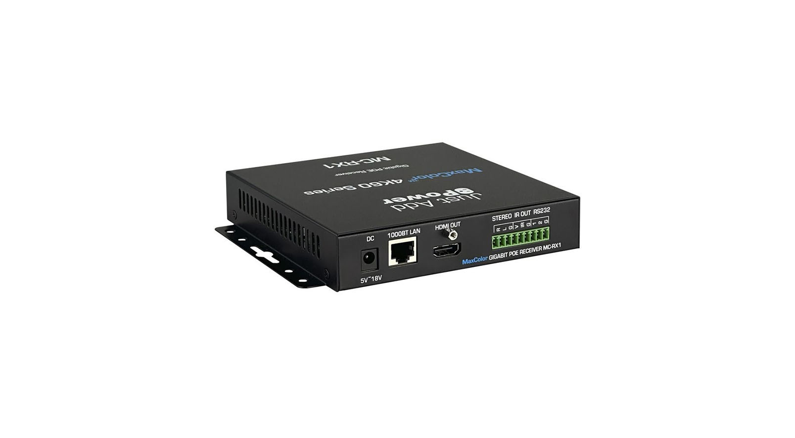 JustAddPower-JP-MC-RX1-MaxColorTM-1-4K60-Decoder-mit-Dolby-und-HDR-Unterstutzung