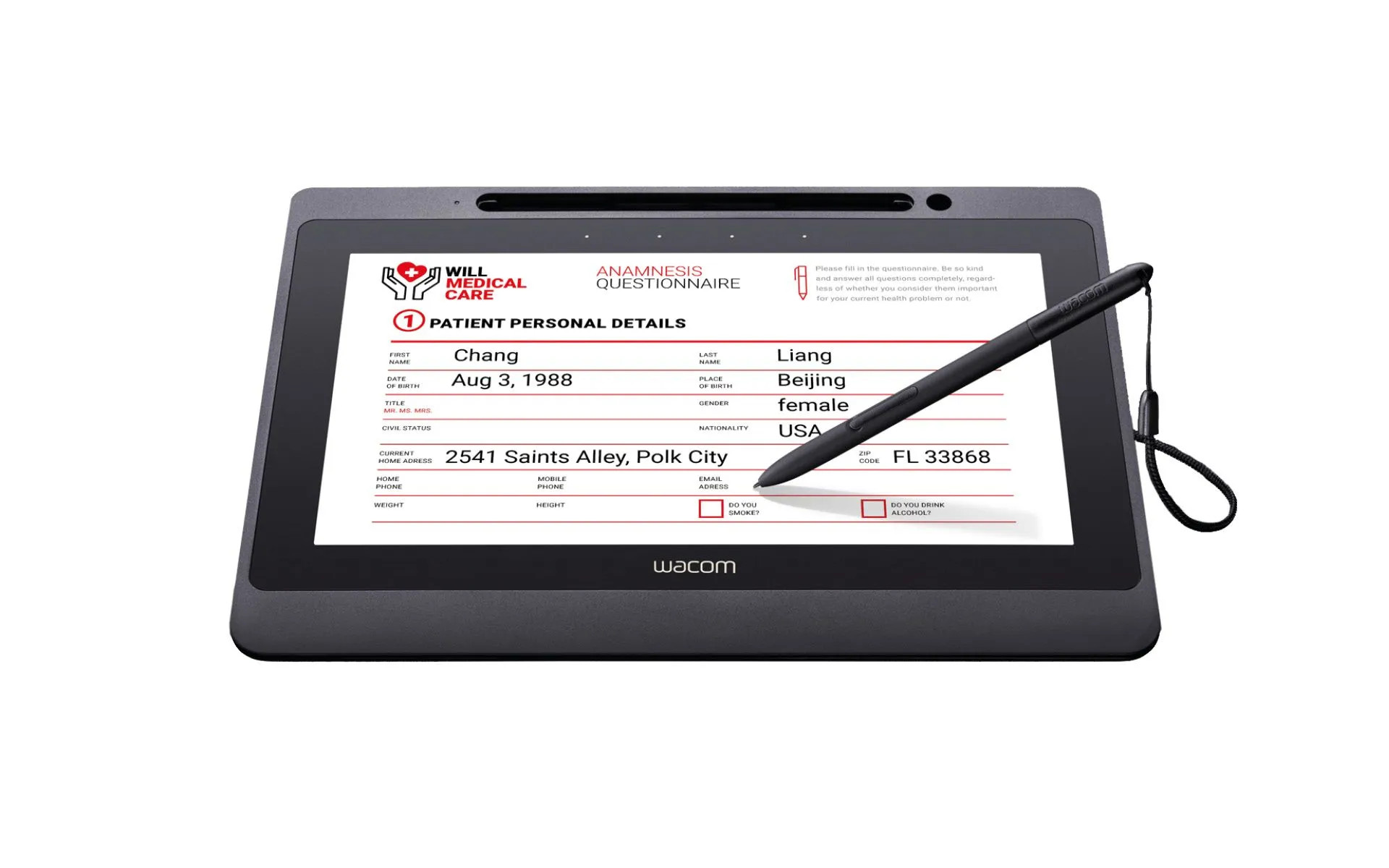 Wacom-DTU1141B-Interactief-pen-display