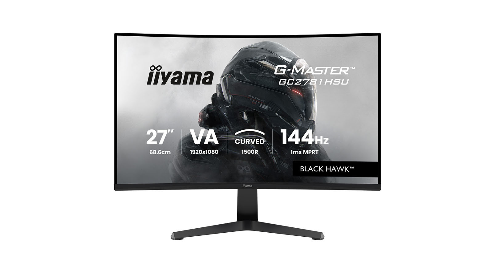 iiyama-G-Master-GC2781HSU-B1-BLACK-HAWK-27-inch-gebogen-gamingmonitor