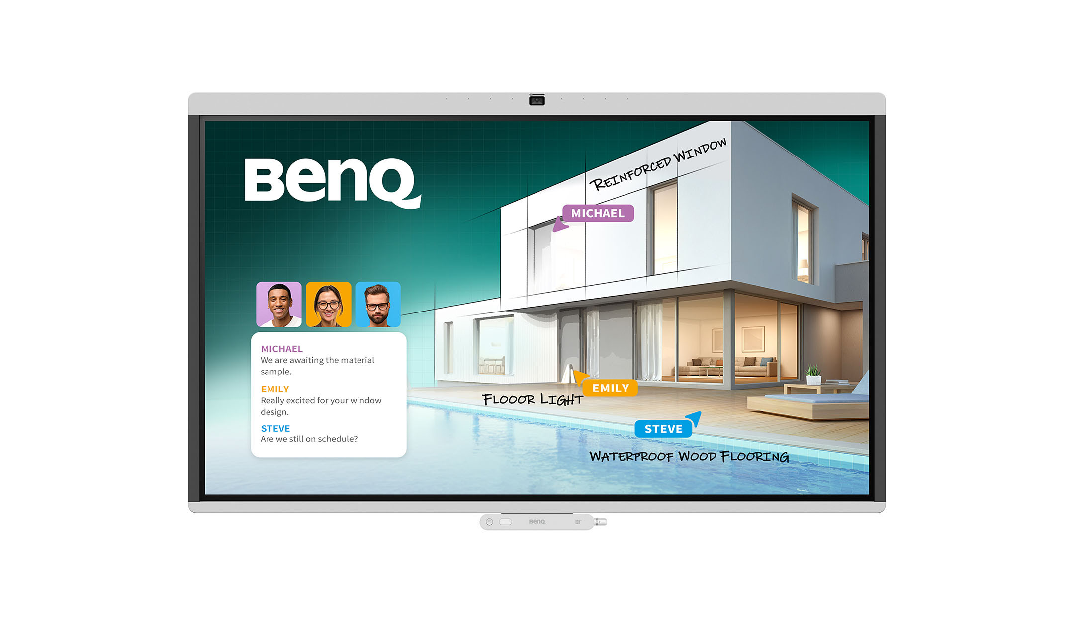 BenQ-CM5505-Interactief-scherm-van-55-inch-met-ingebouwde-camera-voor-efficiente-en-veilige-zakelijke-samenwerking