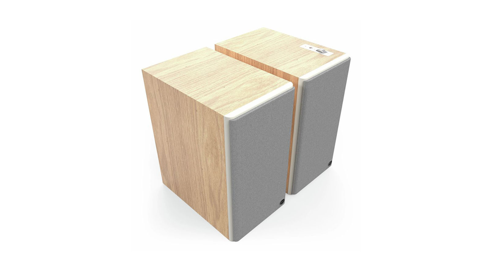 Klipsch-Nines-II-Aktivlautsprecher-Set-Dolby-Atmos-powered-Red-Oak-Paar