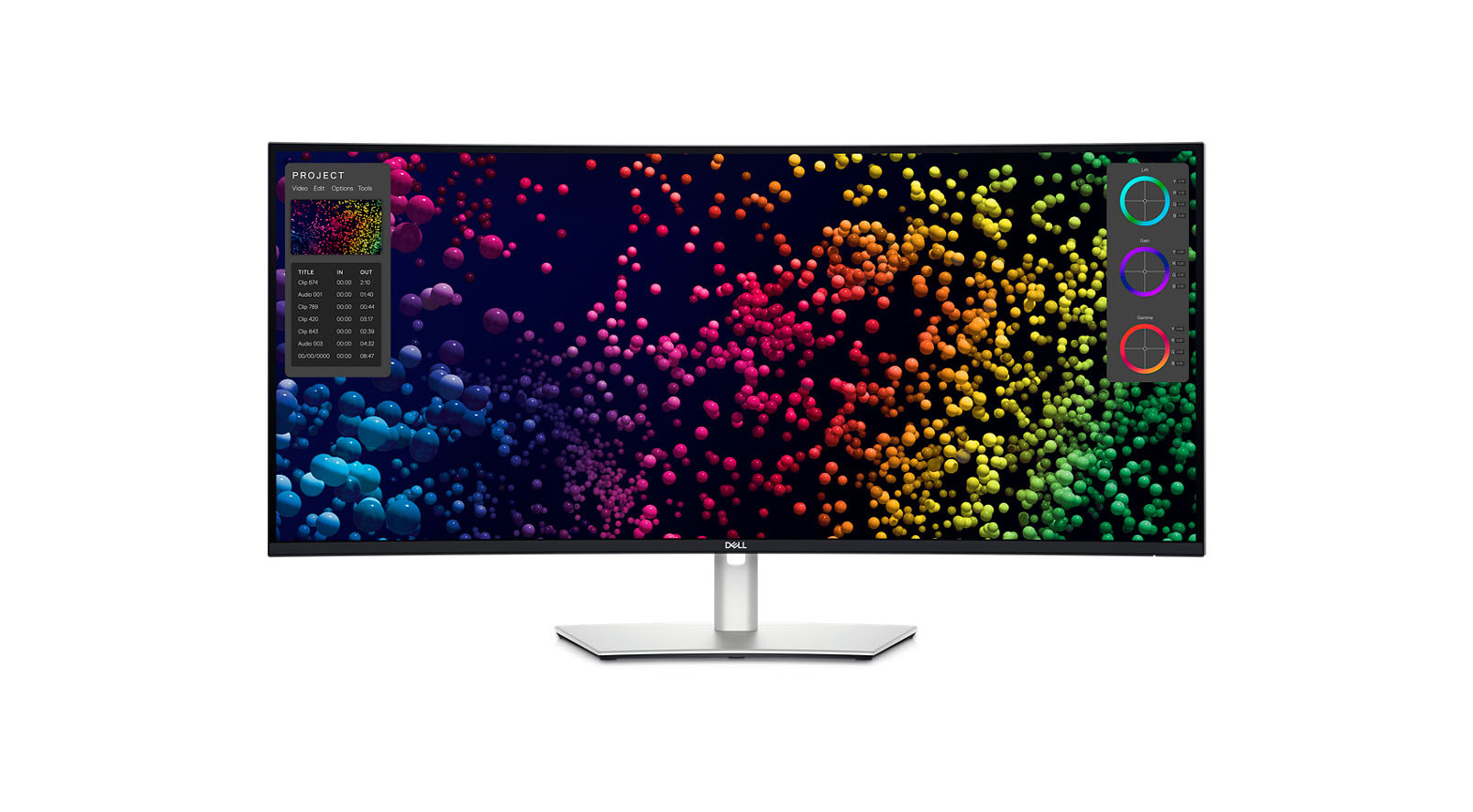 Dell U4025QW Écran incurvé UltraSharp 40 pouces 5K avec hub Thunderbolt Dell-U4025QW-UltraSharp-40-inch-5K-gebogen-monitor-met-Thunderbolt-hub