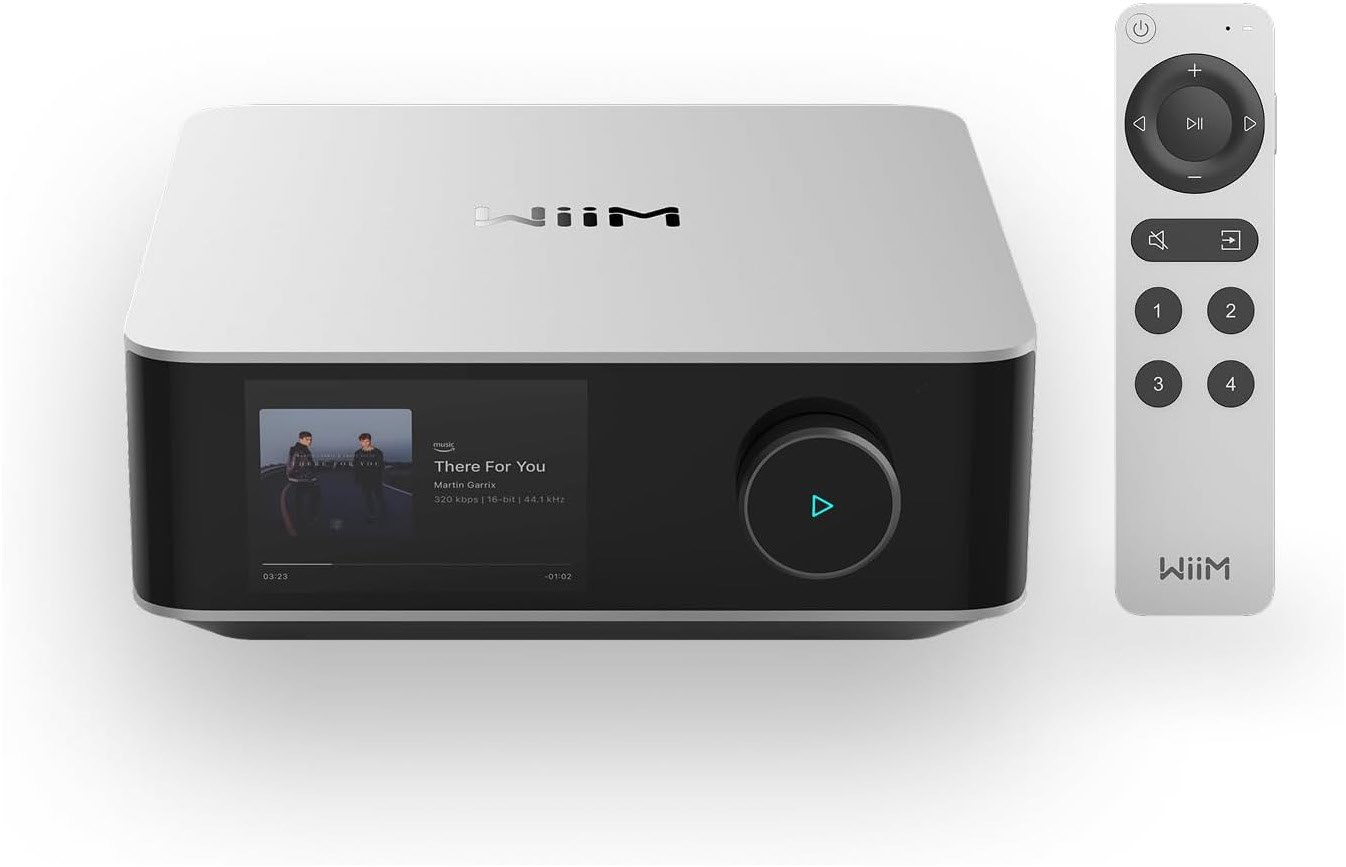WiiM-Amp-Ultra-Stereo-Streaming-Verstarker-silber-Demoware