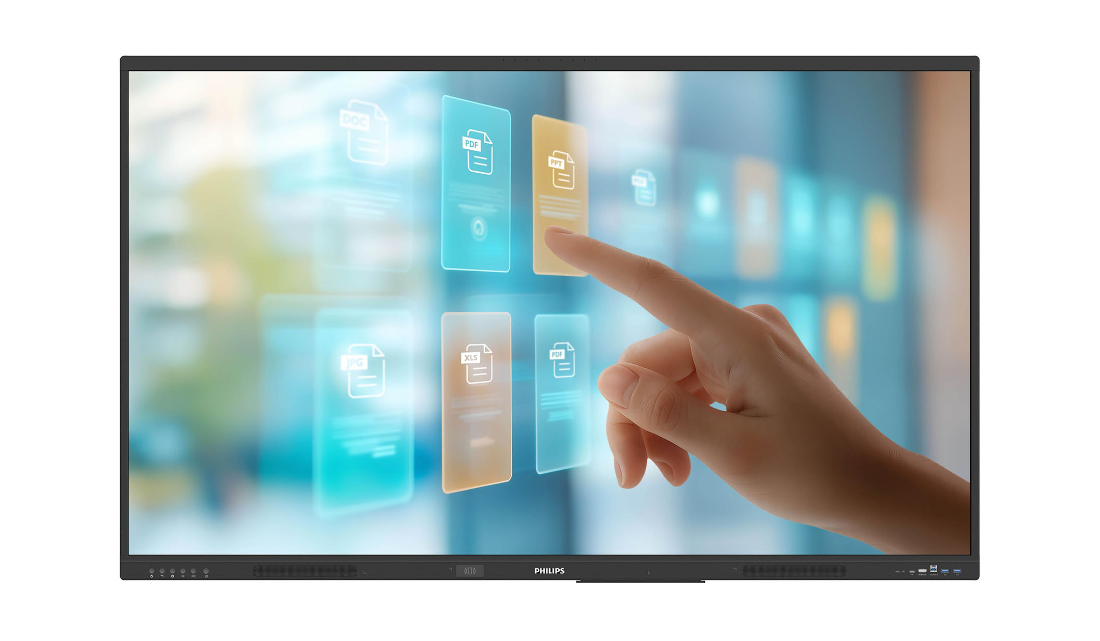 Philips-86BDL4252E-00-E-Line-86-Signage-Solutions-samenwerkingsscherm