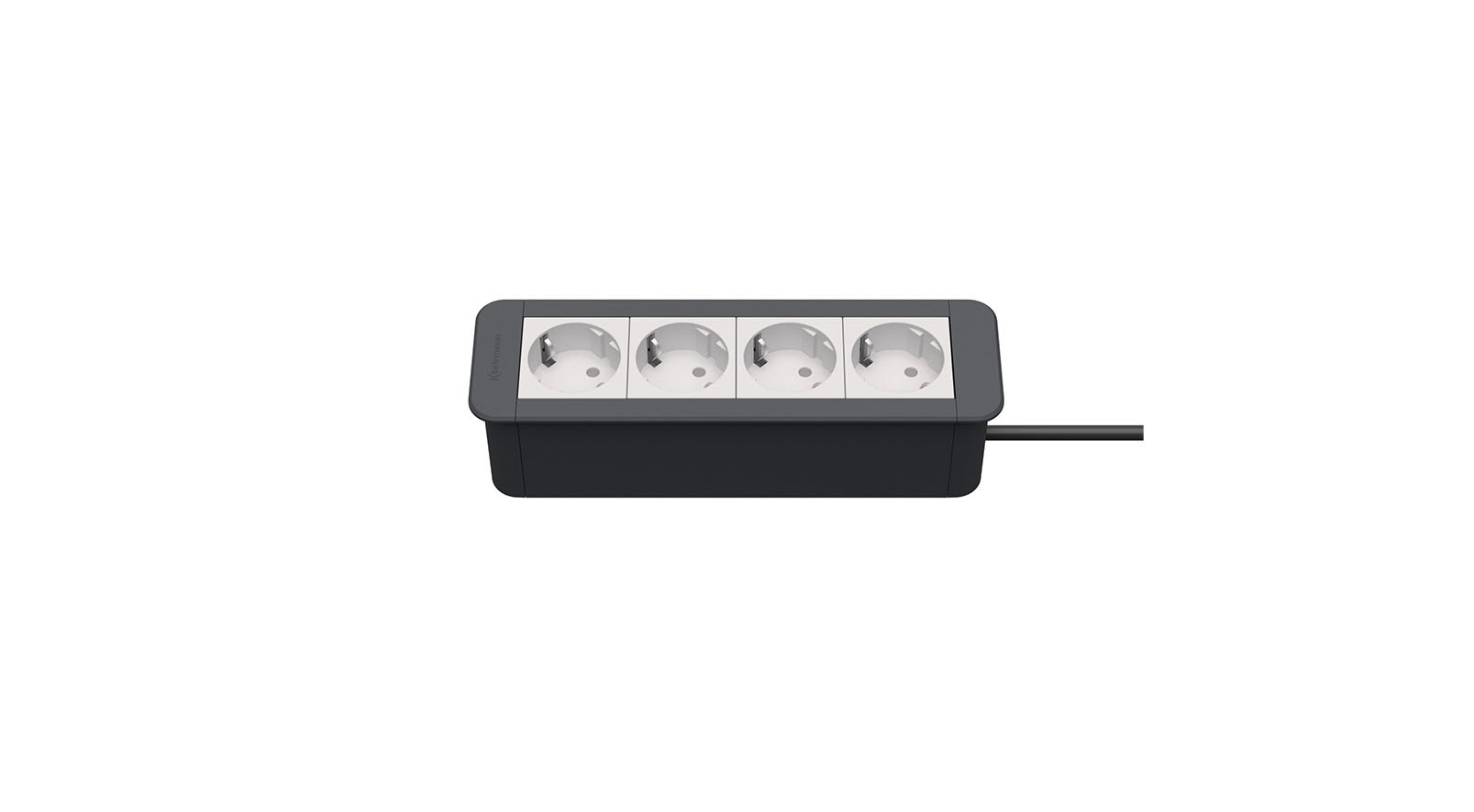 Kindermann CablePort Office frame 4-fach 4x Strom Kindermann-CablePort-Office-frame-4-fach-4x-Strom