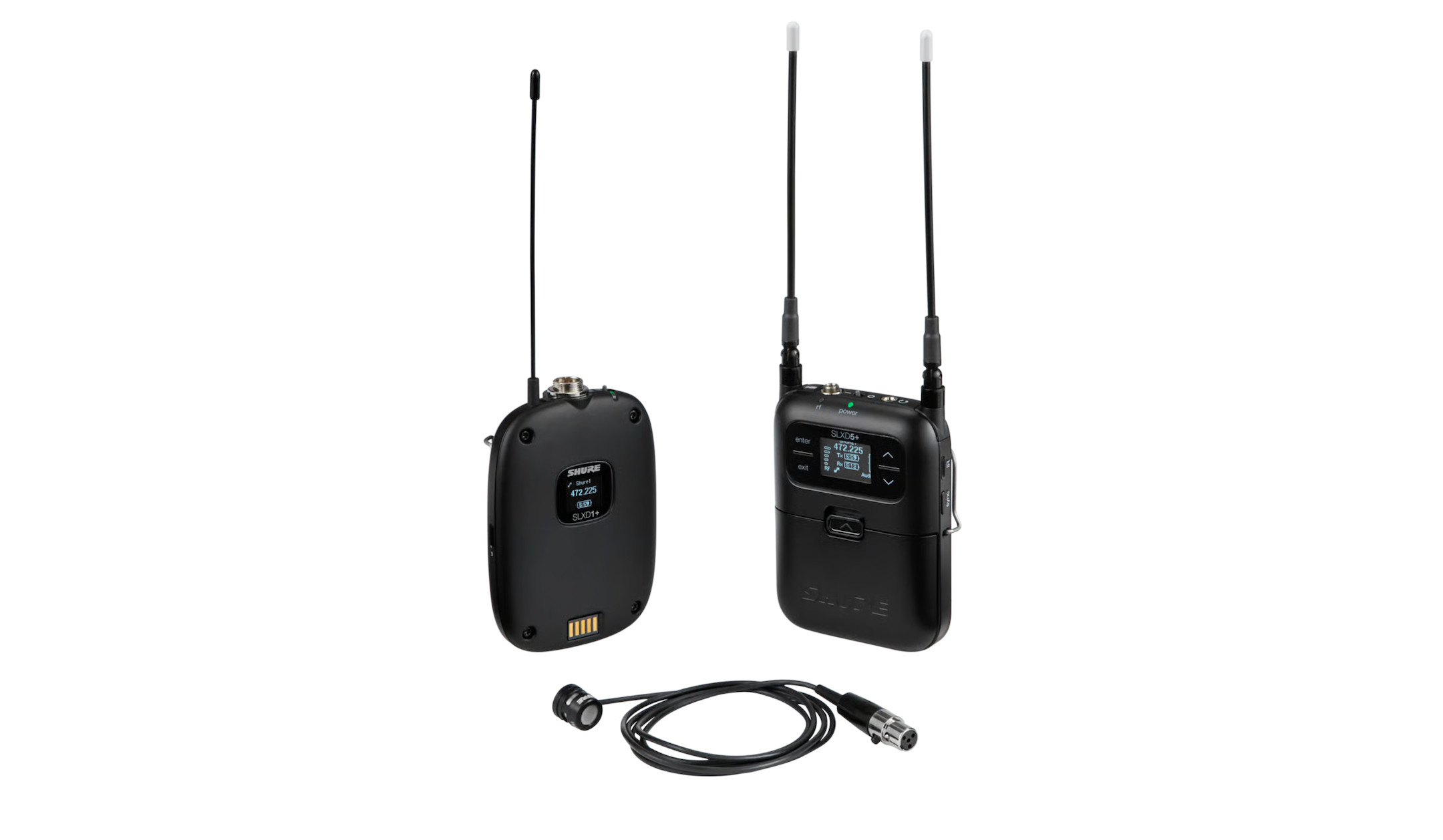 Shure SLXD15+/85M mobiles digitales Drahtlossystem inkl. WL185m Lavaliermikrofon, Frequenzband: G65 Shure-SLXD15-85M-mobiles-digitales-Drahtlossystem-inkl-WL185m-Lavaliermikrofon-Frequenzband-G65