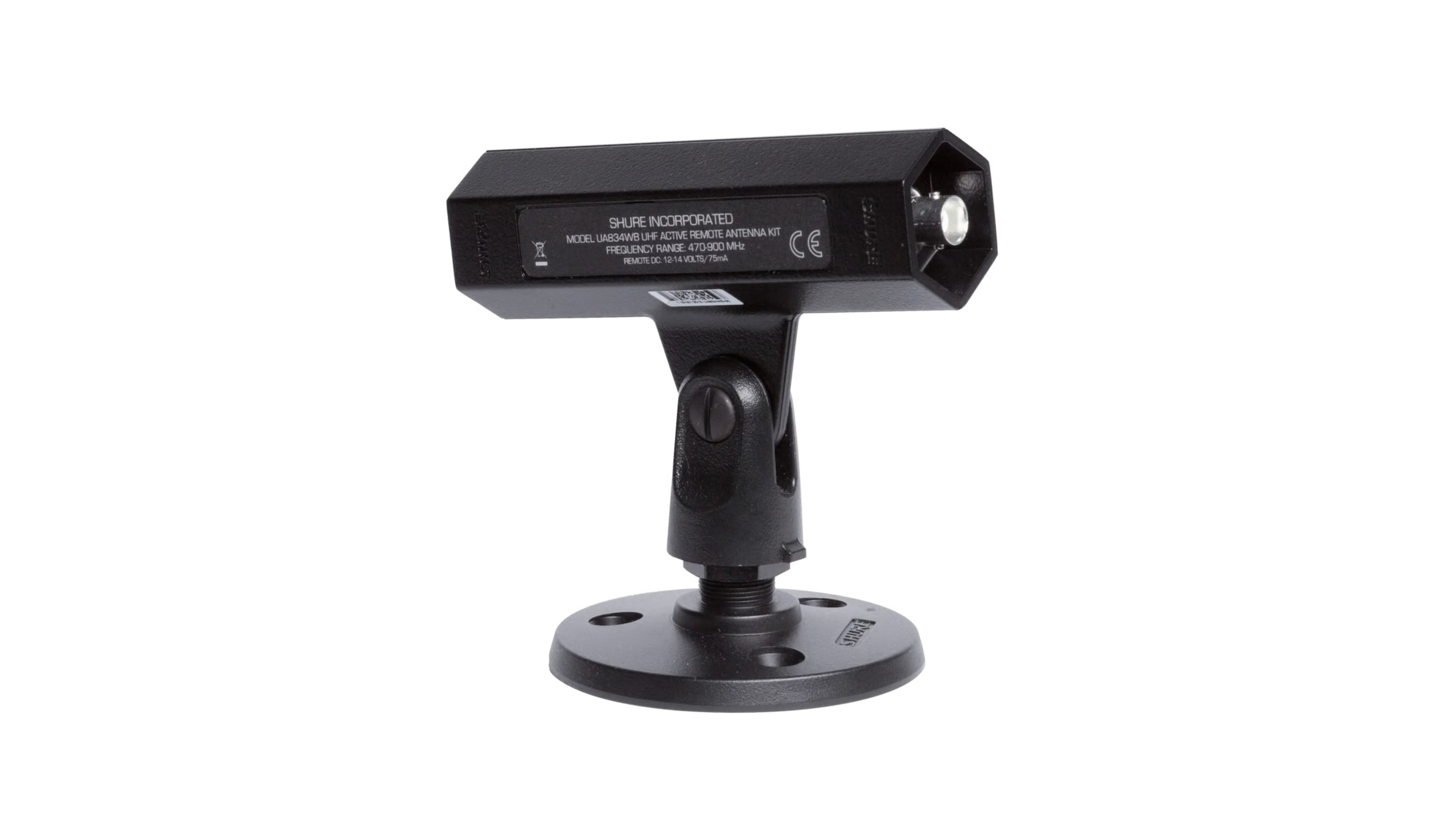 Shure UA834 HF-Verstärker, Frequenzbereich: 470-900 MHz = UA834WB Shure-UA834-HF-Verstarker-Frequenzbereich-470-900-MHz-UA834WB
