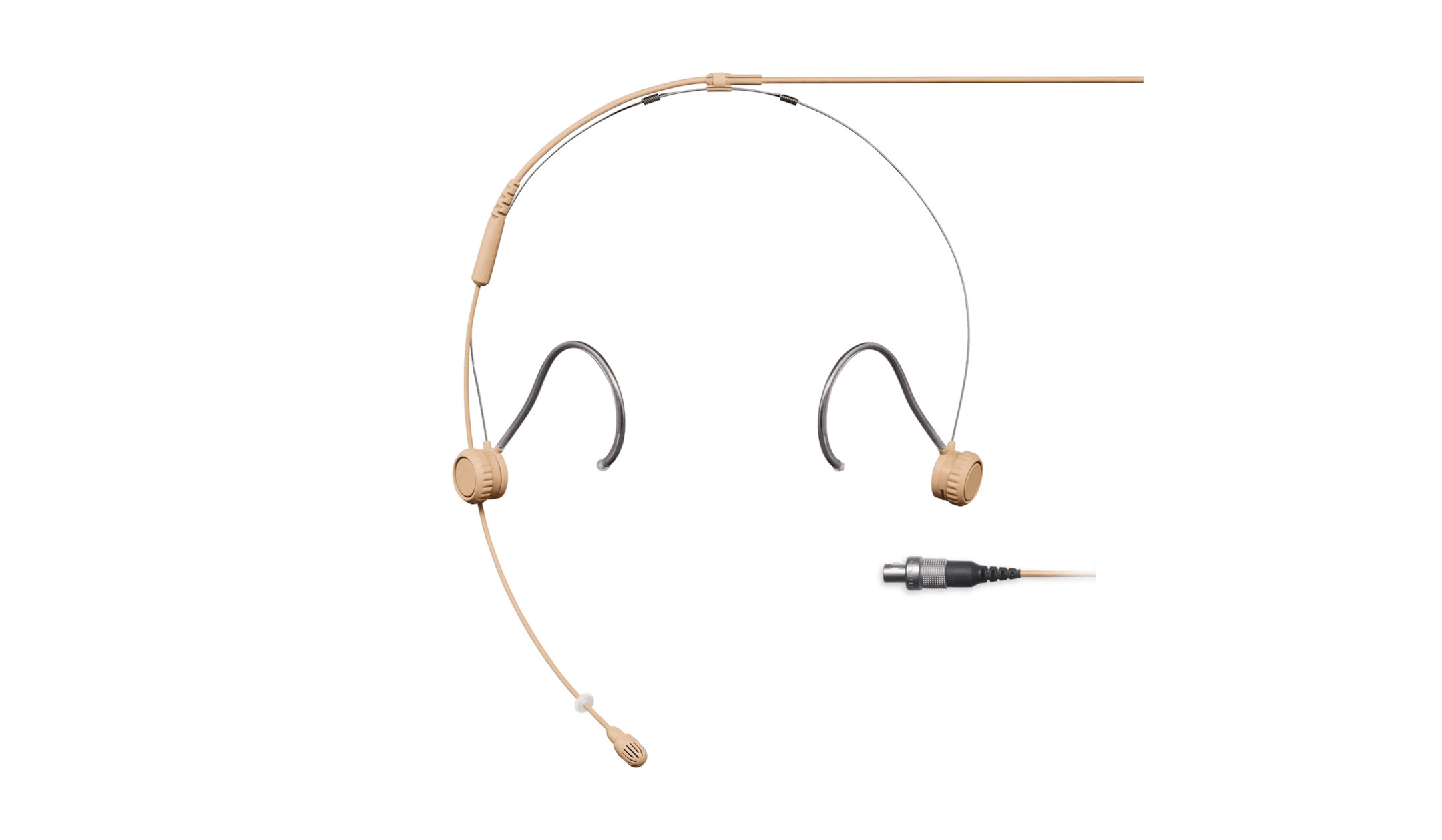Shure TH53 TwinPlex™ Subminiatur-Headset - mit LEMO3 Stecker, Farbe: Beige Shure-TH53-TwinPlexTM-Subminiatur-Headset-mit-LEMO3-Stecker-Farbe-Beige