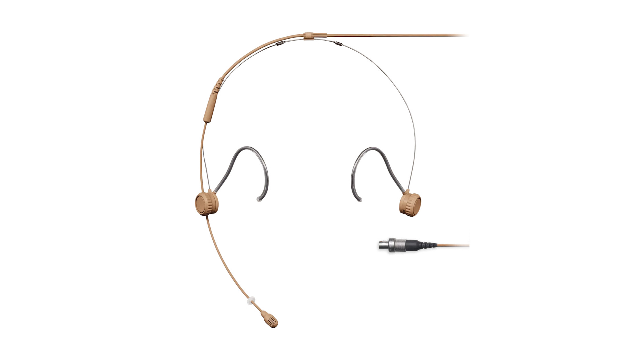 Shure TH53 TwinPlex™ Subminiatur-Headset - mit LEMO3 Stecker, Farbe: Kakao Shure-TH53-TwinPlexTM-Subminiatur-Headset-mit-LEMO3-Stecker-Farbe-Kakao