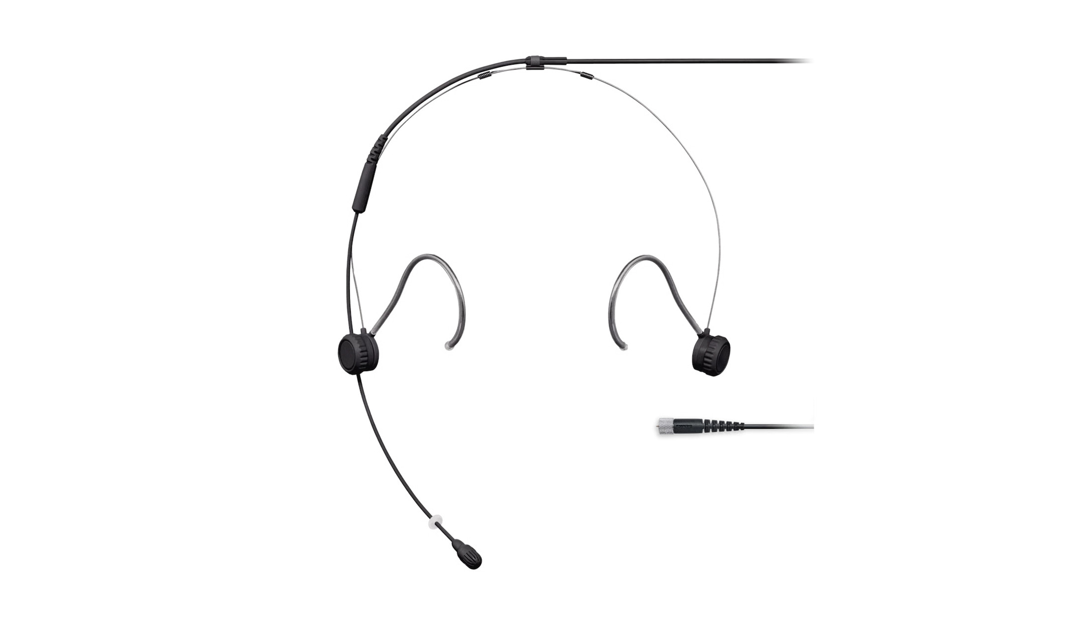 Shure-TH53-TwinPlexTM-Subminiatur-Headset-mit-MDOT-Stecker-Farbe-Schwarz