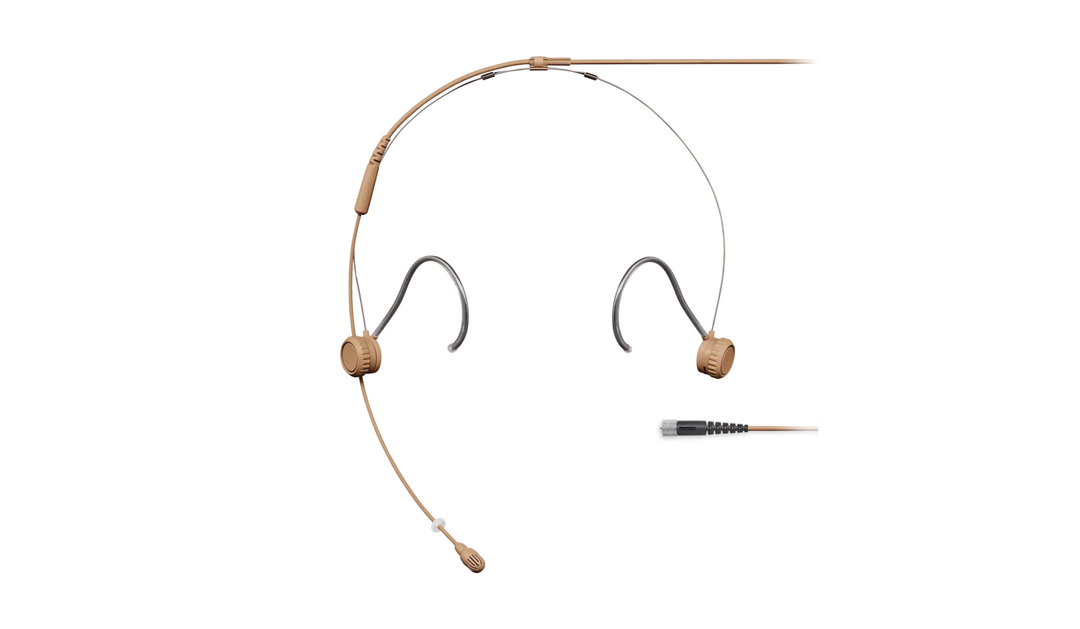 Shure TH53 TwinPlex™ Subminiatur-Headset - mit MDOT Stecker, Farbe: Kakao Shure-TH53-TwinPlexTM-Subminiatur-Headset-mit-MDOT-Stecker-Farbe-Kakao