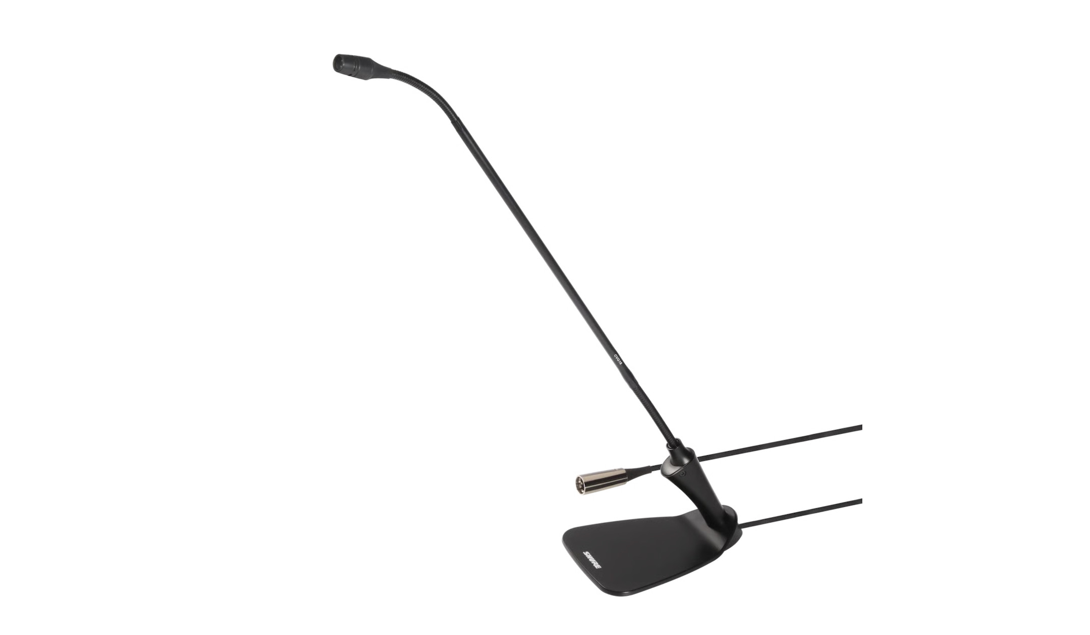Shure-CVG18D-CentraverseTM-45-7-cm-18-Schwanenhalsmikrofon-mit-integriertem-Tischfuss-und-Vorverstarker-mit-Switch-mit-Light-Ring-Statusanzeige