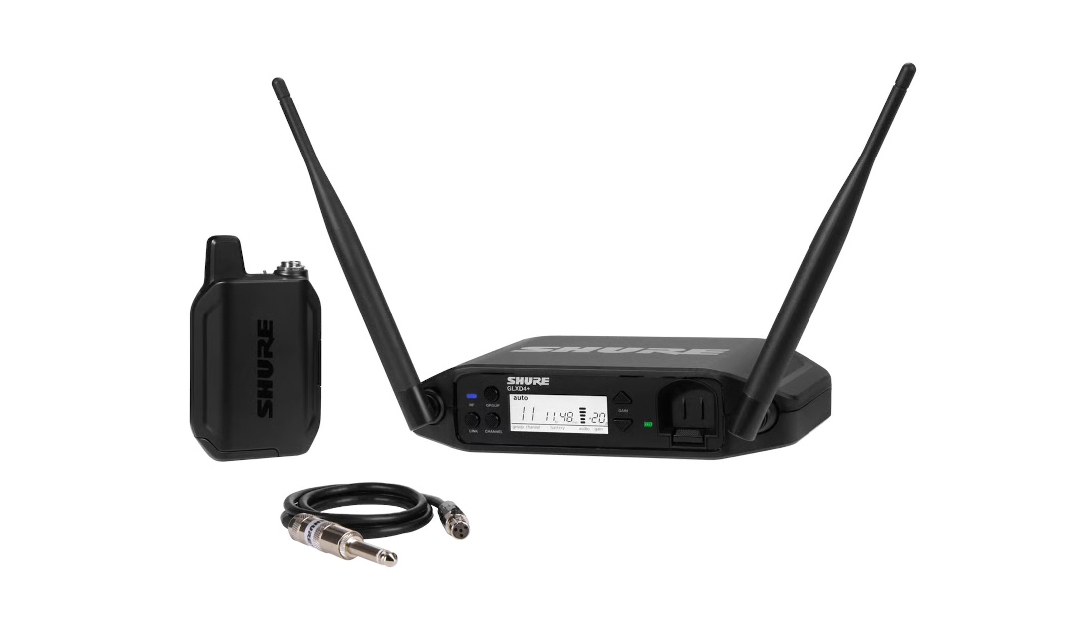 Shure GLXD14+ Taschensender System, EU, Frequenzversion: Z4 Shure-GLXD14-Taschensender-System-EU-Frequenzversion-Z4