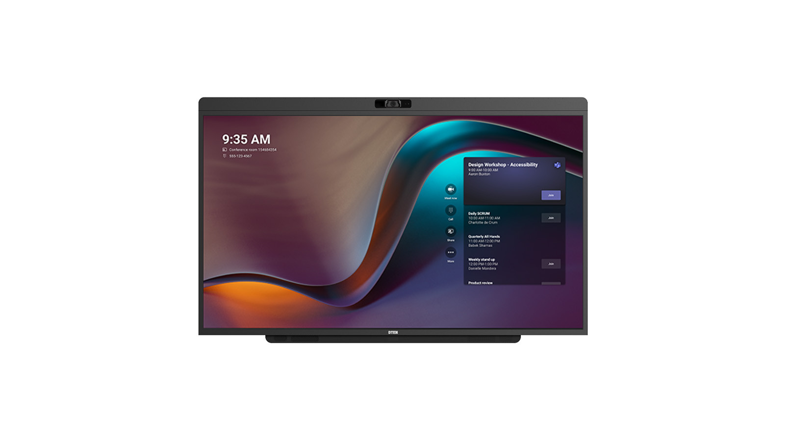 DTEN-D7X-AI-55-Windows-Edition-Multi-Platform-Video-Conferencing-und-Meeting-Collaboration-Solution