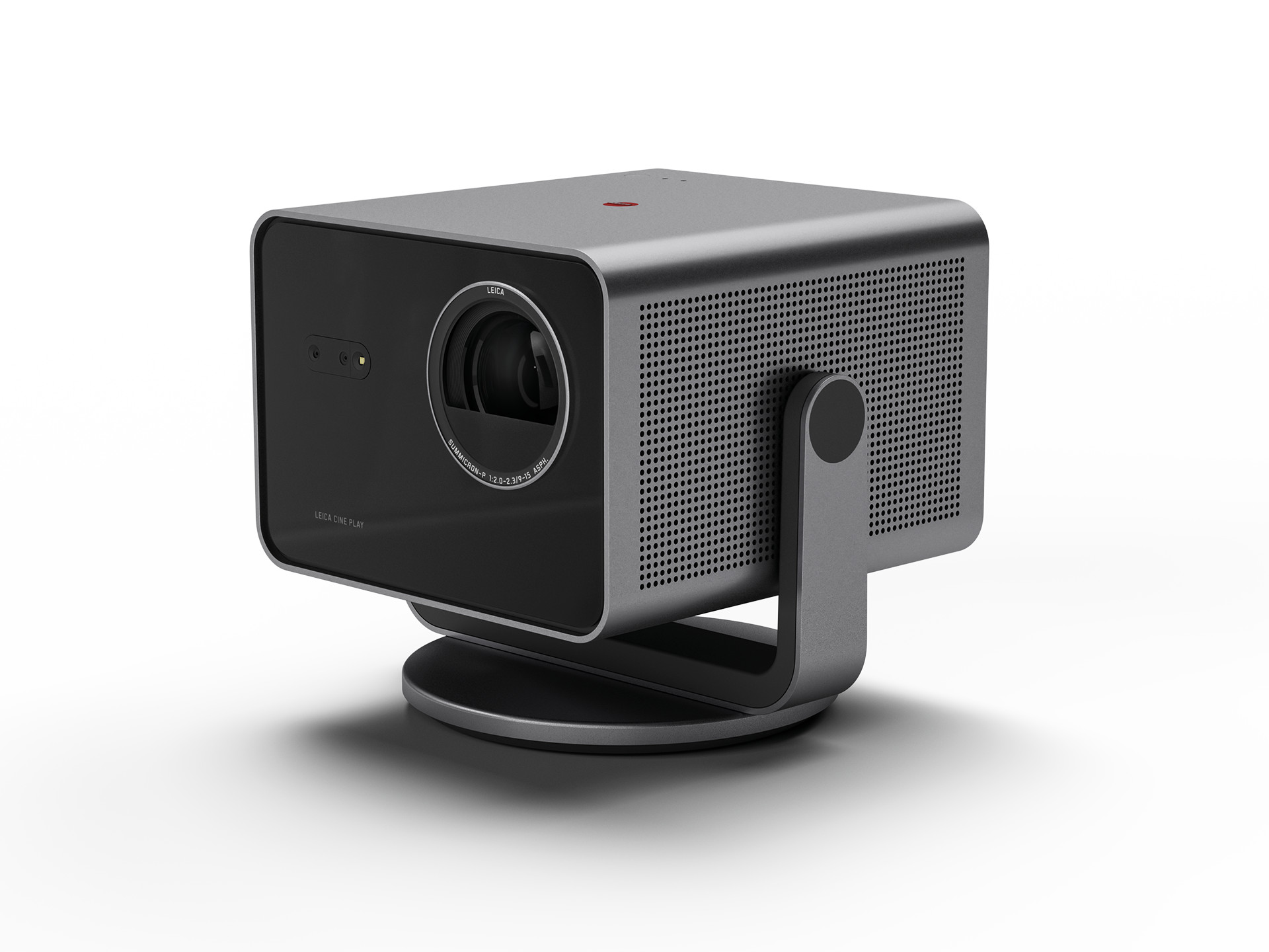 Leica Cine Play 1 4K Beamer mit 3000 Lumen, Smart-Home-Integration und Sprachsteuerung in einem tragbaren Format - Demoware Silber Leica-Cine-Play-1-4K-Beamer-mit-3000-Lumen-Smart-Home-Integration-und-Sprachsteuerung-in-einem-tragbaren-Format-Demoware-Silber